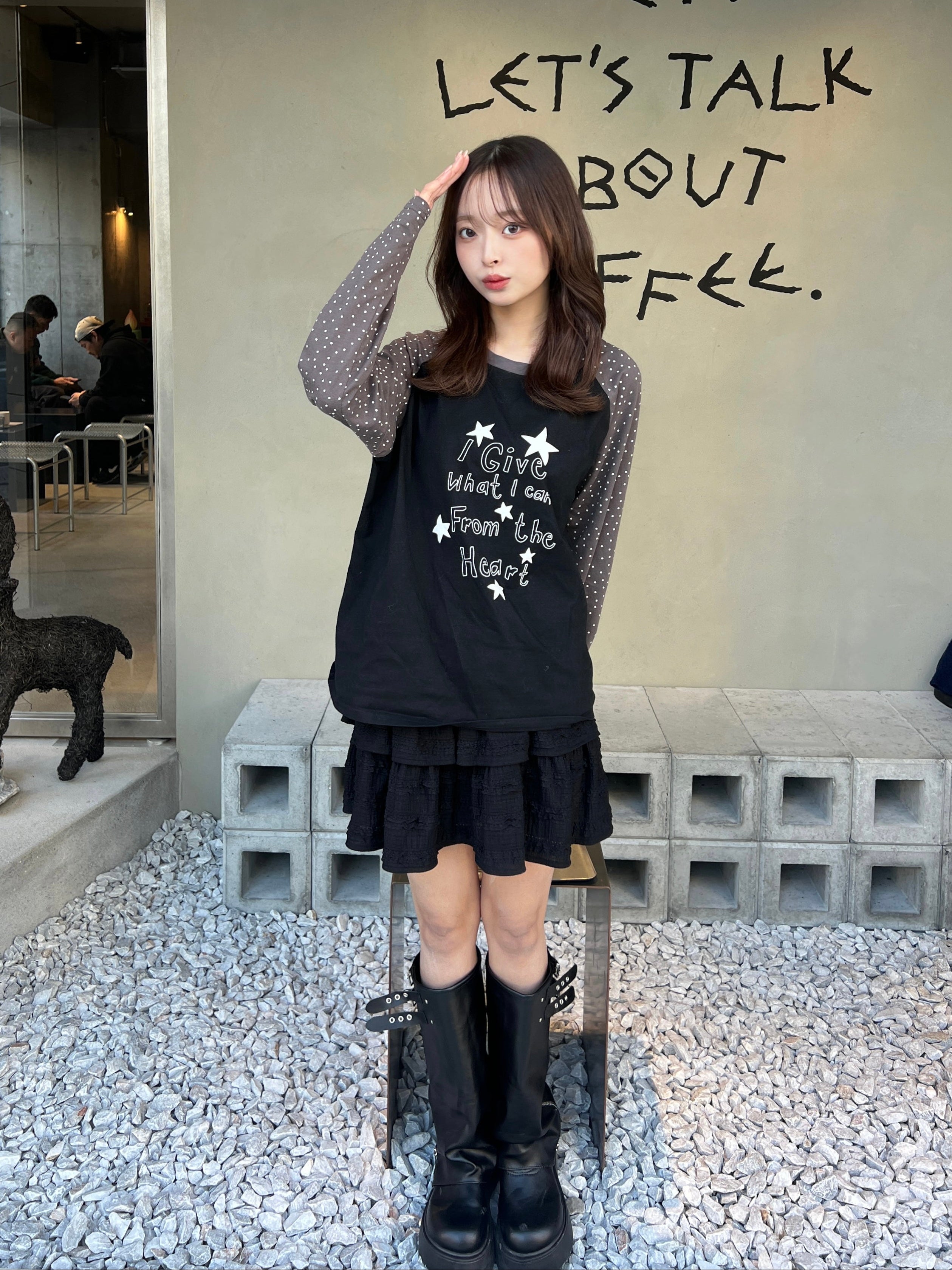 トップス ruru Open collar L/S shirts – URU TOKYO