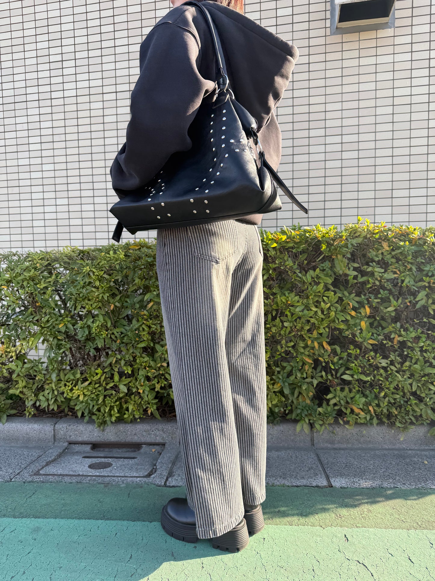 ストライプストレートパンツ DPB93086