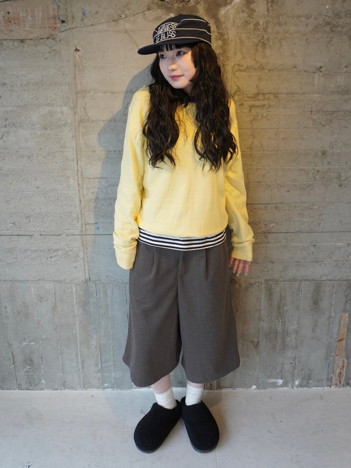 ワイドキュロットパンツ DPB85459