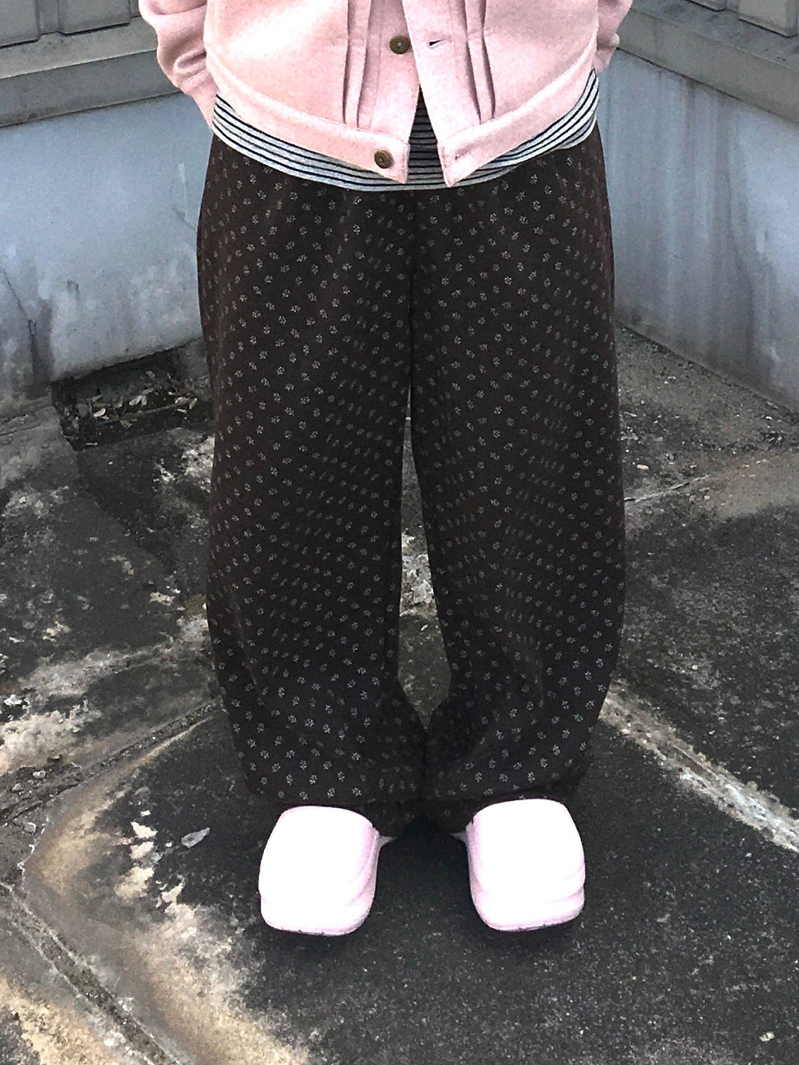 フラワーデザインパンツ DPB97080