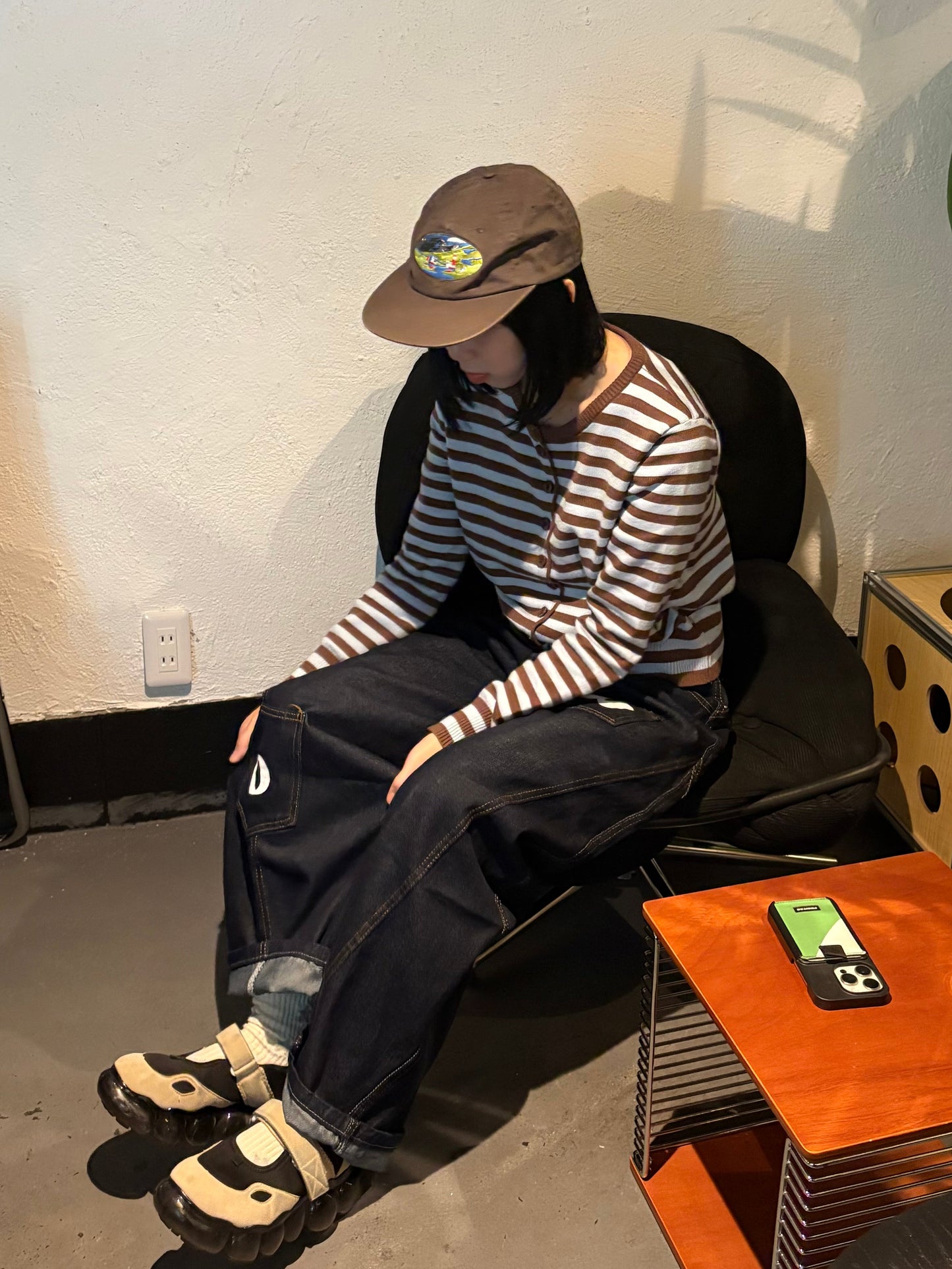 ボーダーカーディガン DPB99019