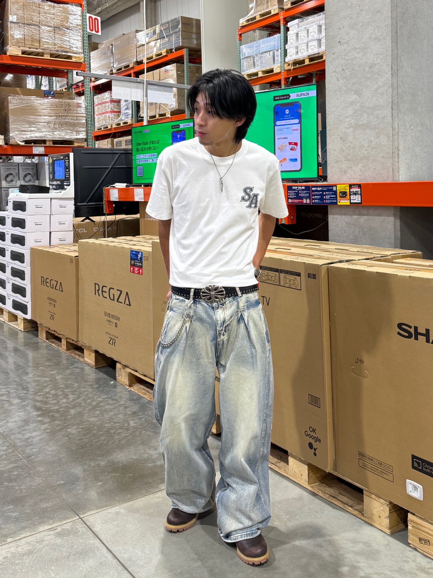 ストリートアルファベットTシャツ DPB90190