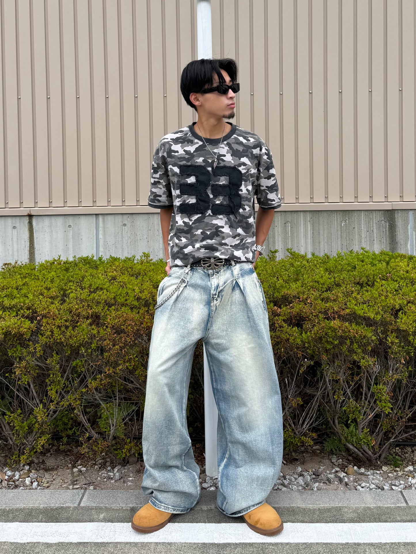 カモフラヴィンテージオーバーTシャツ DPB90230
