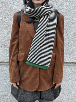 ボーダーニットマフラー DPA43730