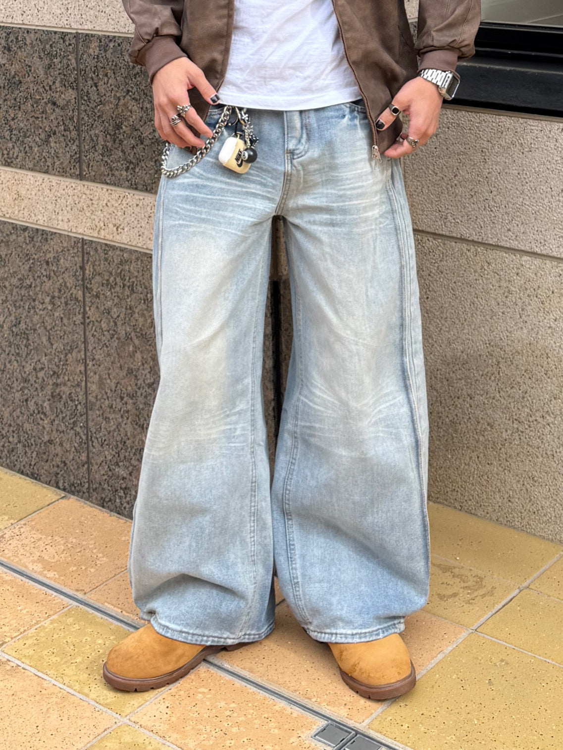 ウォッシュデニムパンツ DPB90079