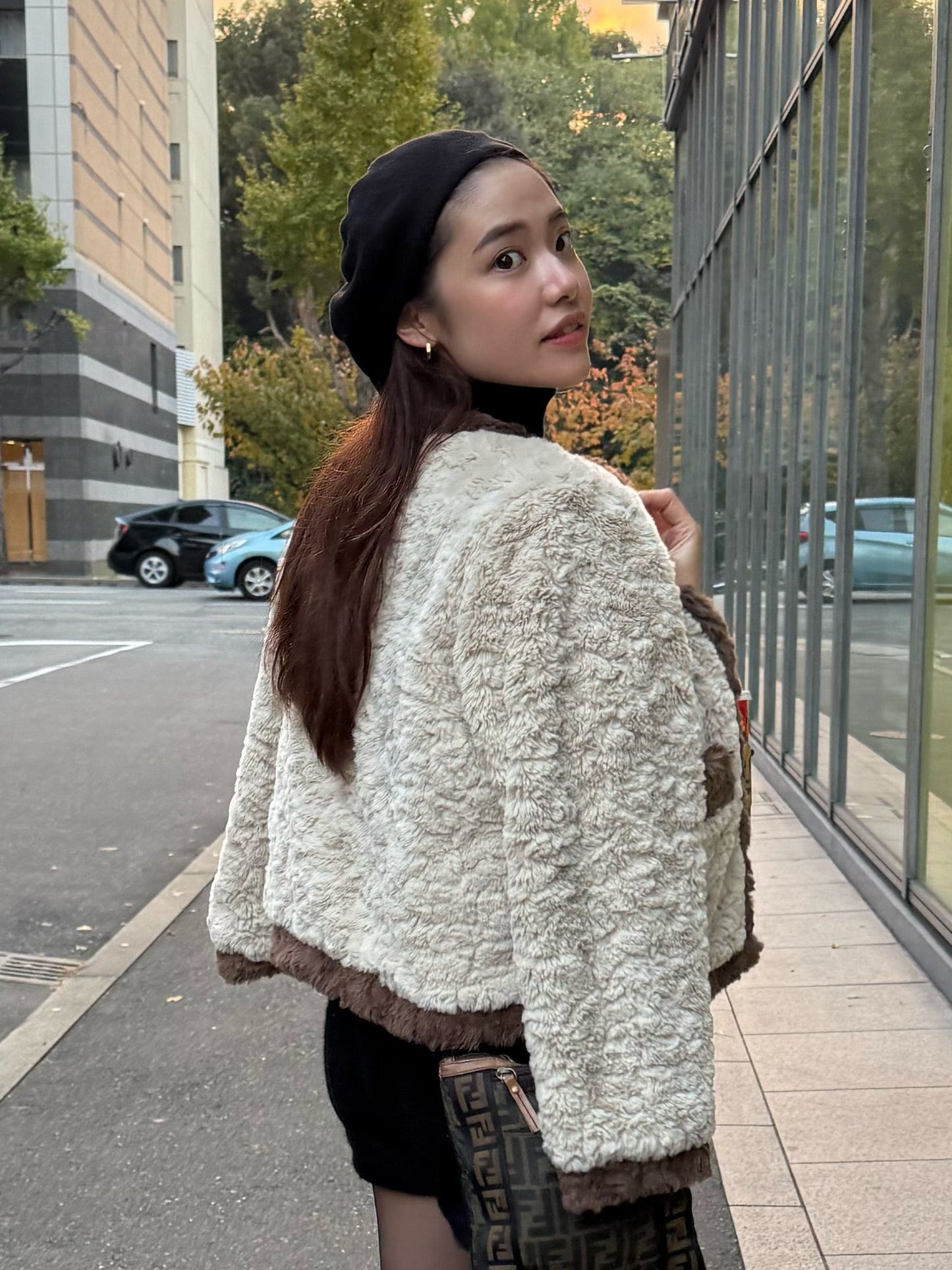 ブラウンファーコート DPB47491