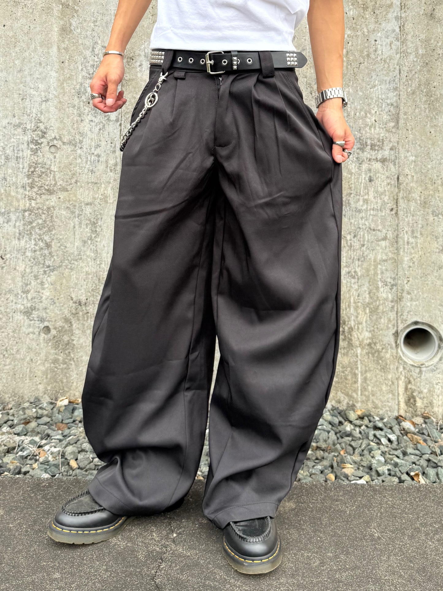 Kenshin_ウエストコードモップパンツ DPB73409