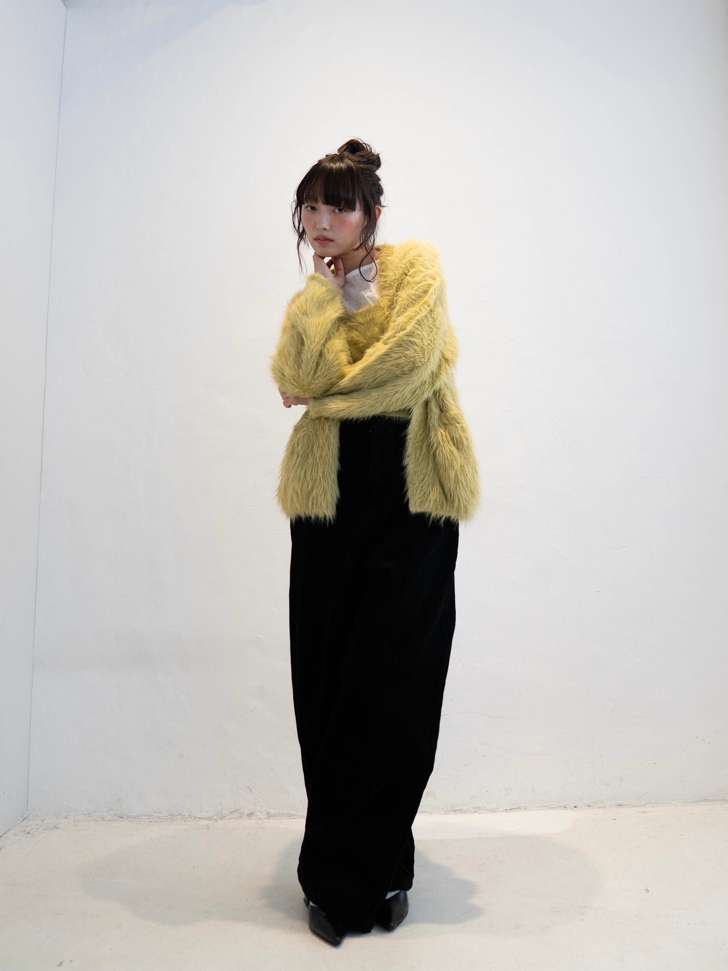 シャギーニットカーディガン DPC02003