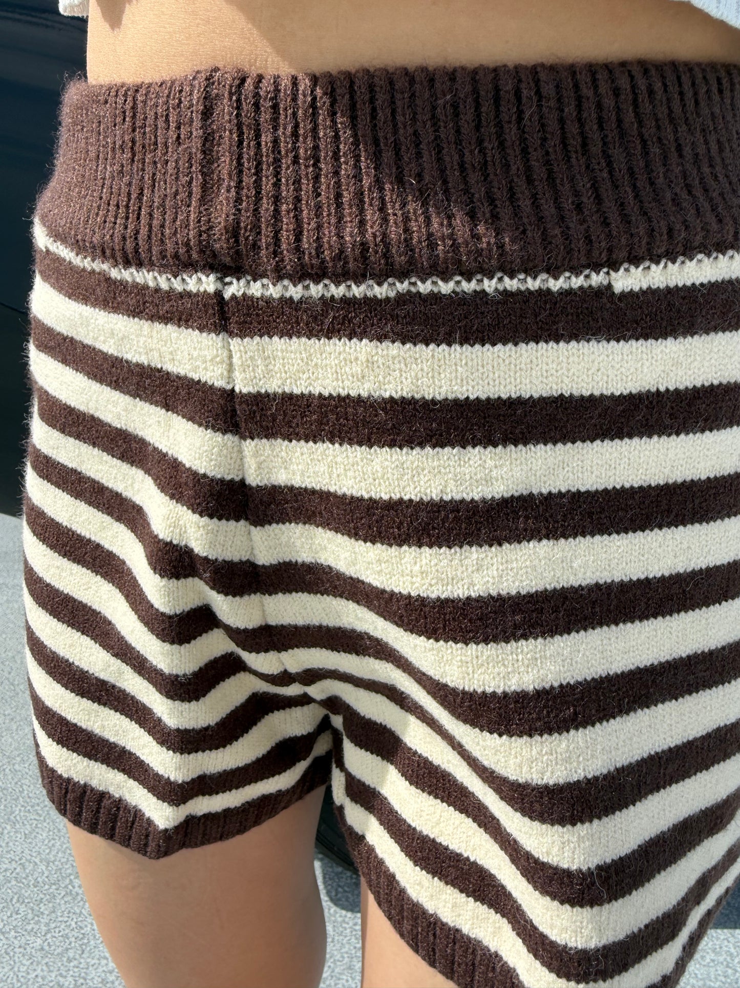 ニットボーダーショートパンツ DPB73443