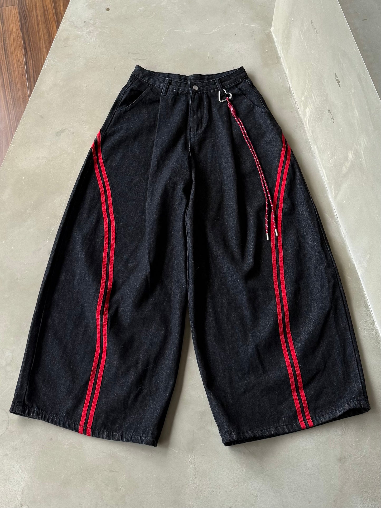 ウエストレイヤードデニムパンツ DPC05035