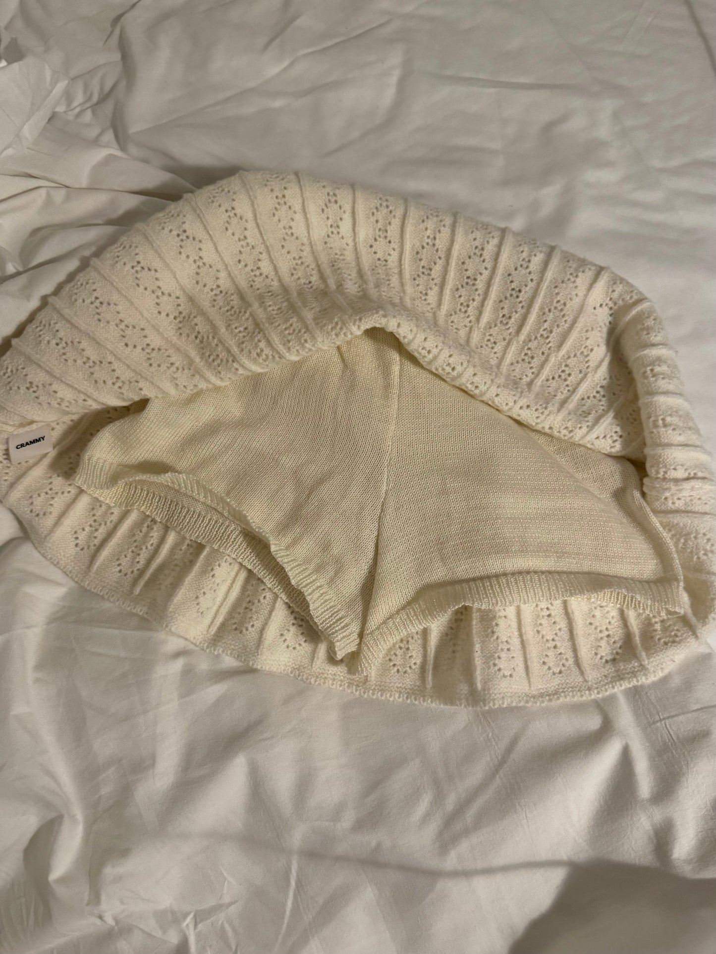 レースニットミニスカート DPC03022