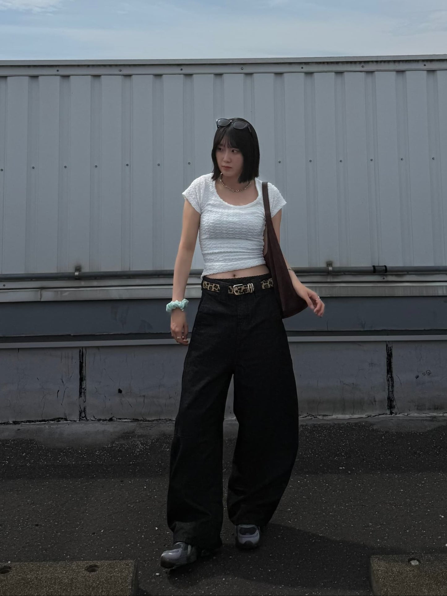 バックオープンリボンTシャツ DPB93129