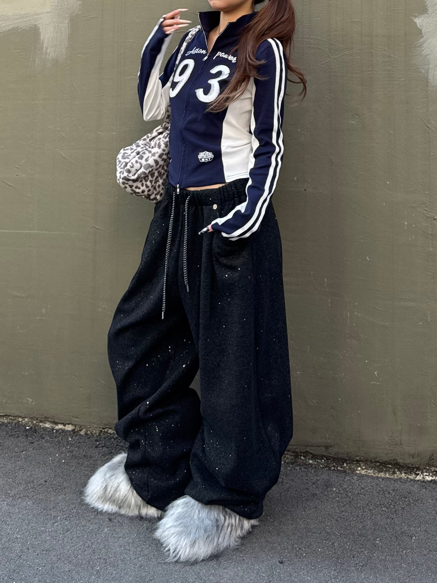 ルーズラメバルーンパンツ DPB86177