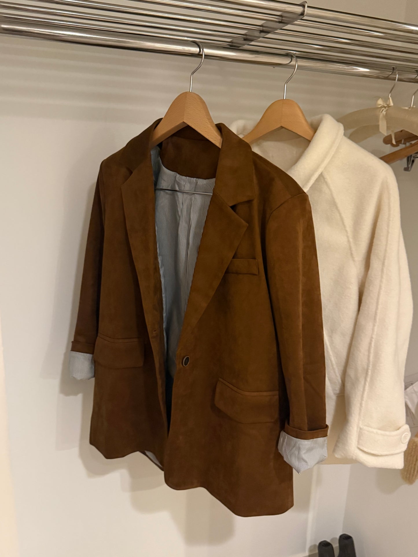 スエードライクテーラードジャケット DPA43723