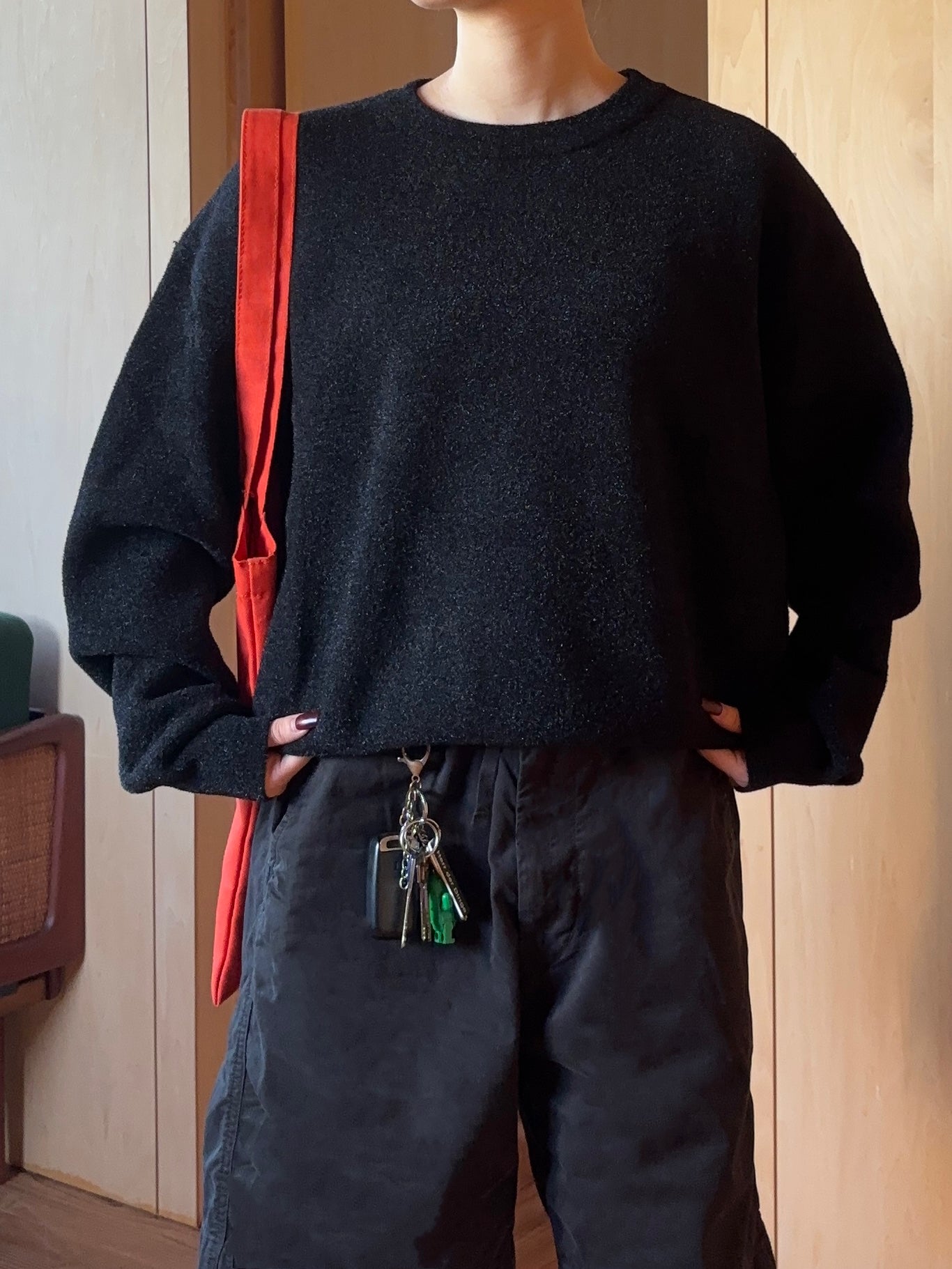 ラウンドネックニット DPB88119