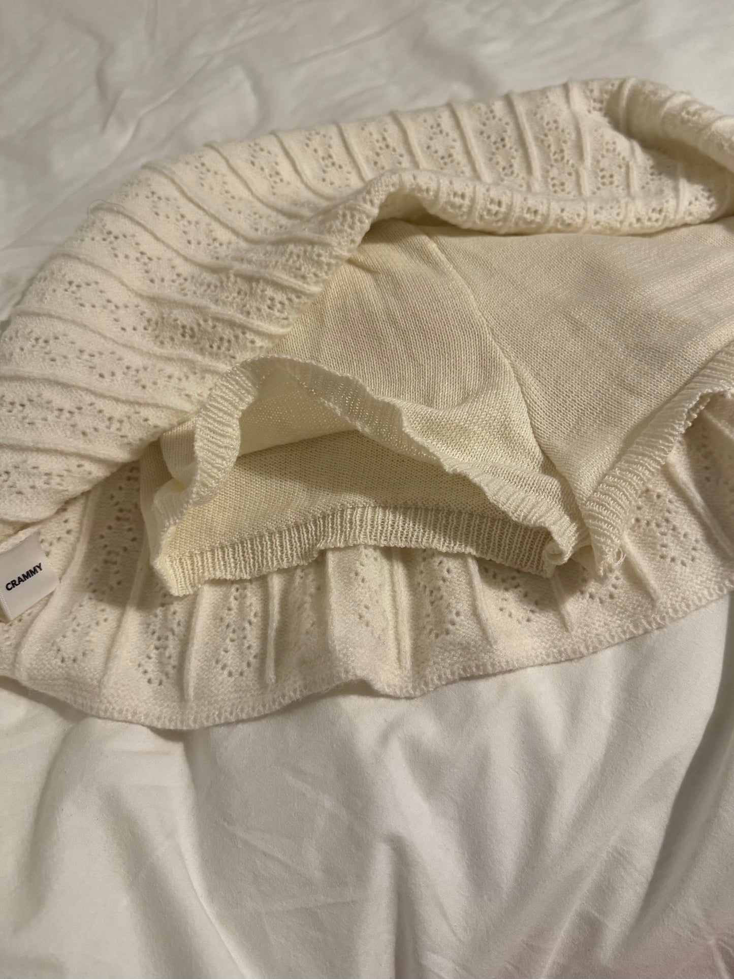 レースニットミニスカート DPC03022