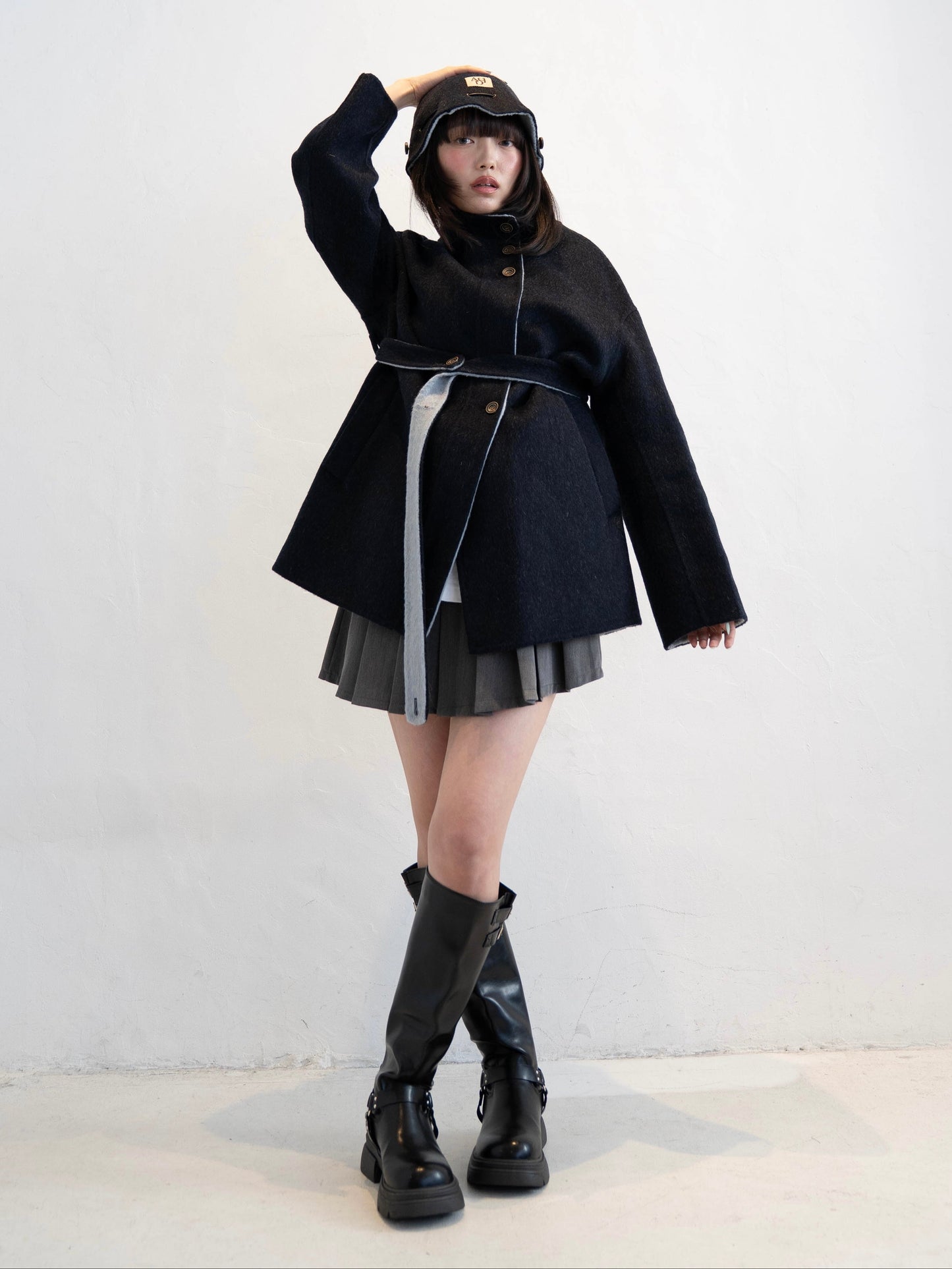 3セットバイカラーコート DPC02013