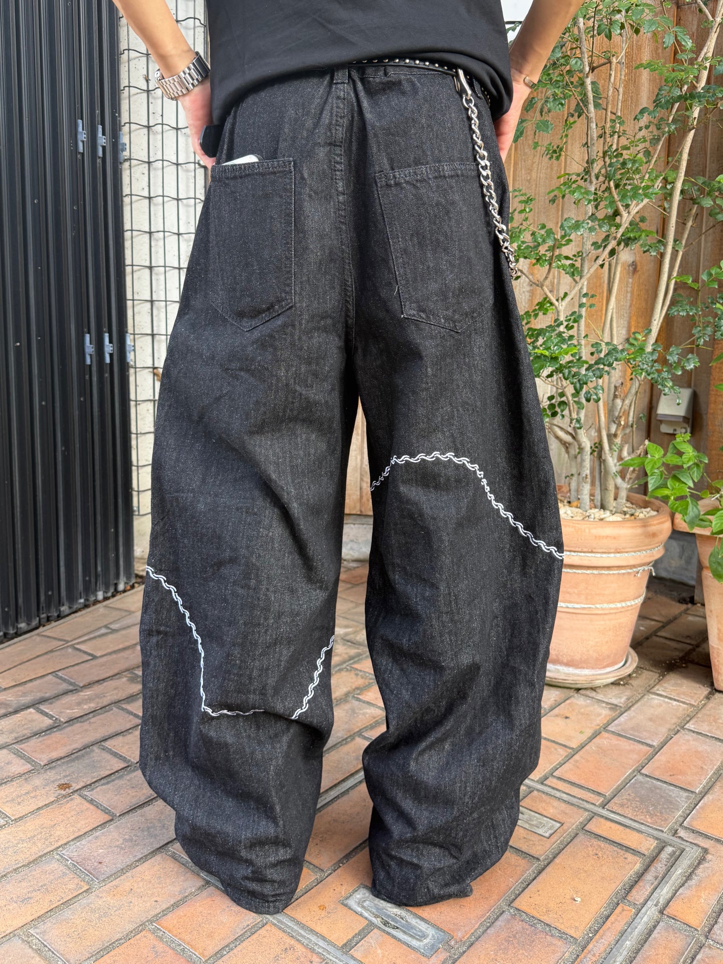 カーブデザインパンツ DPB90014