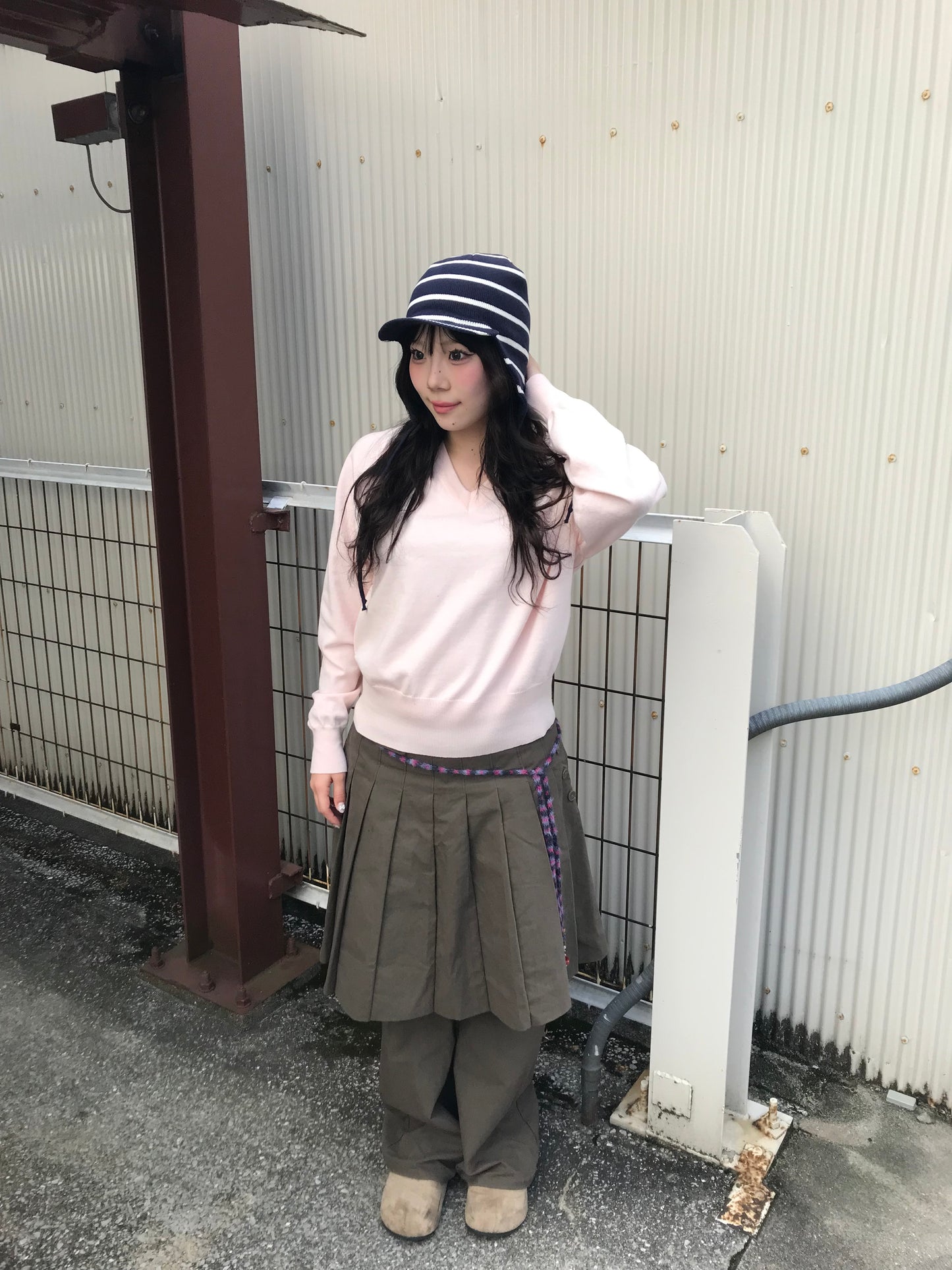 ファーステッチニットベルト DPB89226