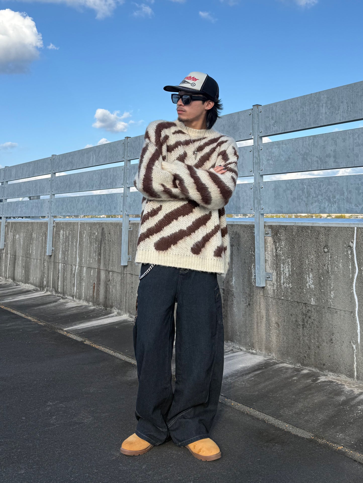 オーバーゼブラニット DPB73533