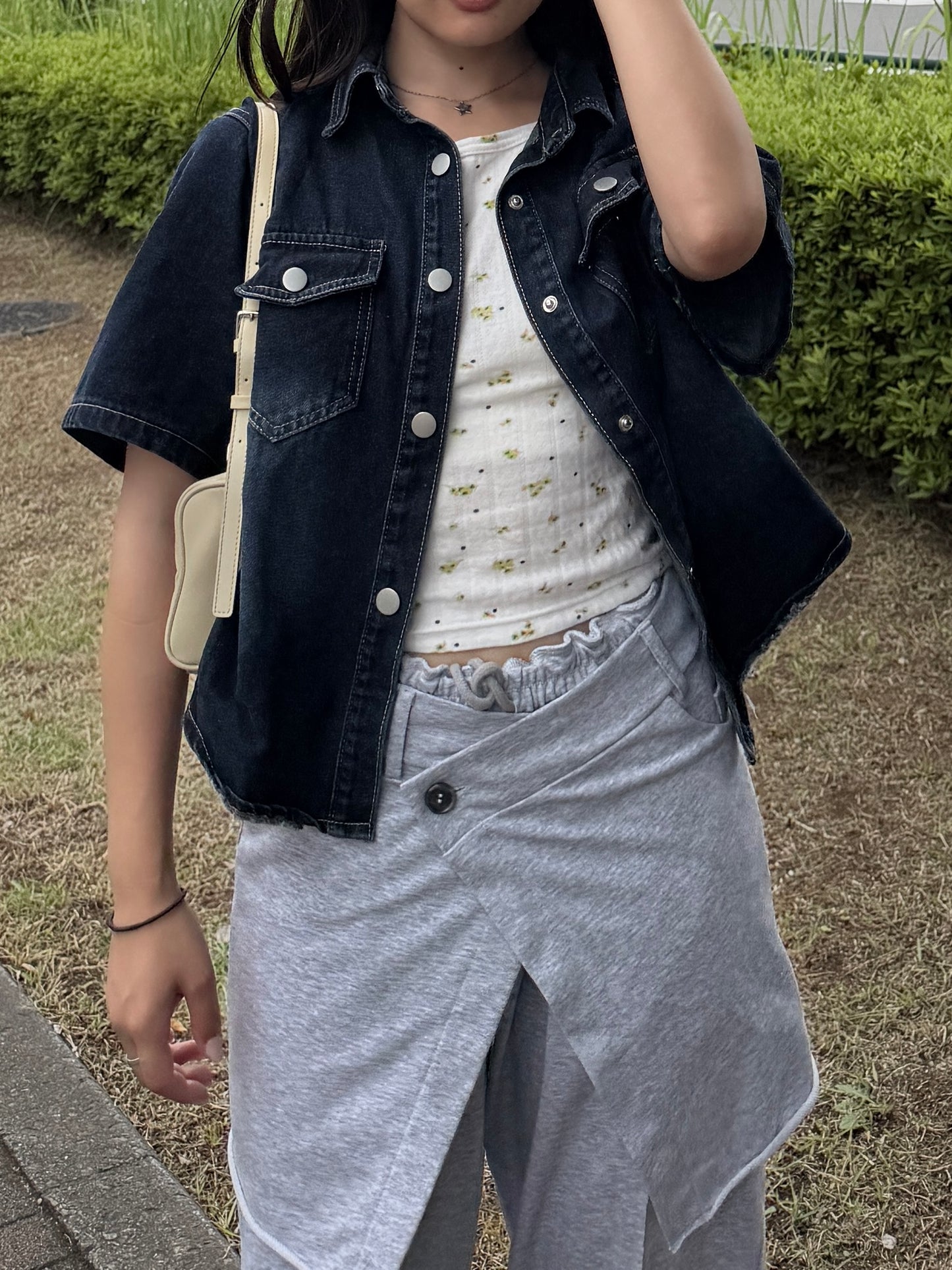 ヴィンテージライクデニムシャツ DPB78298
