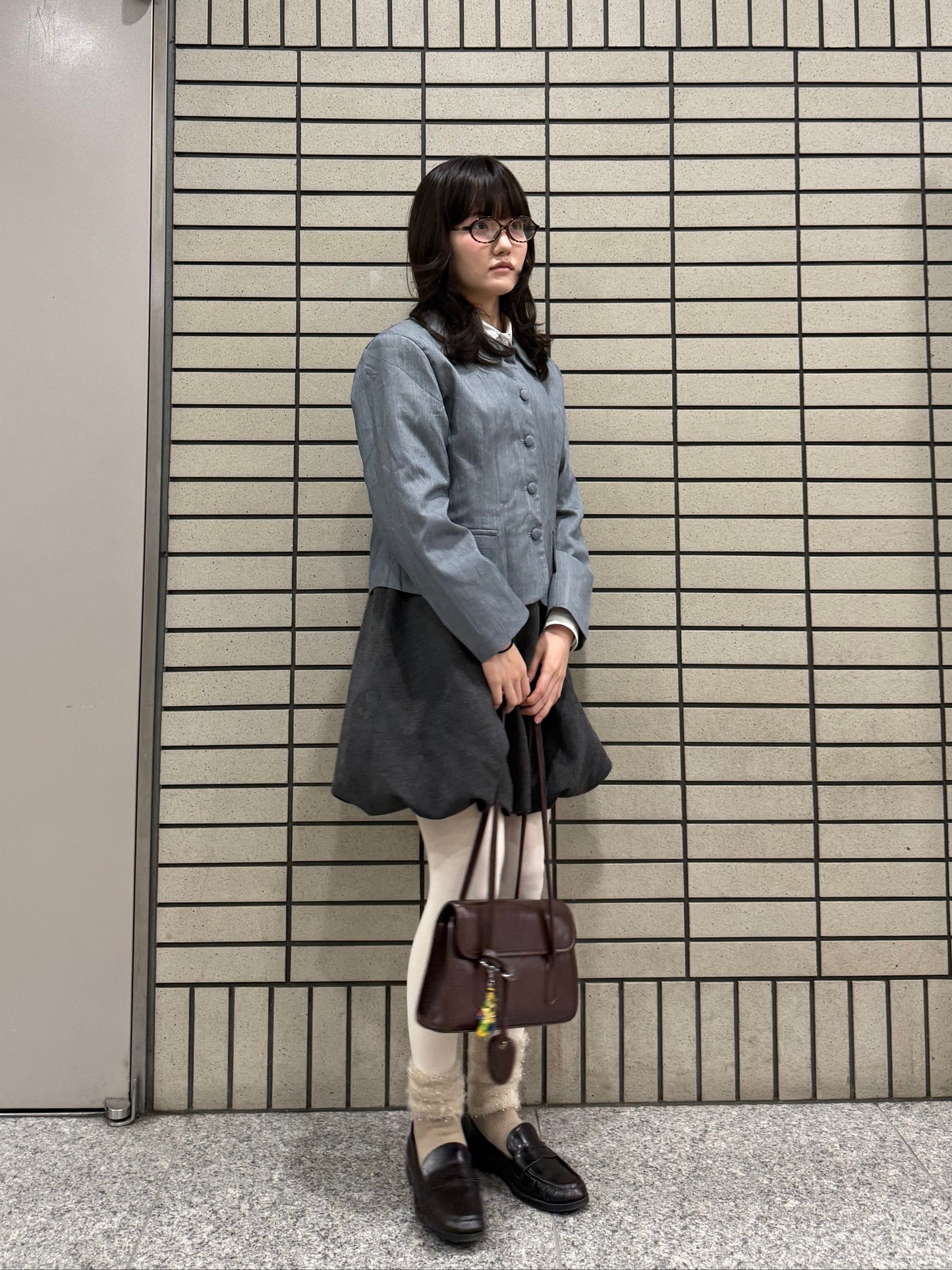 ポイントリボンバルーンワンピース DPA43696