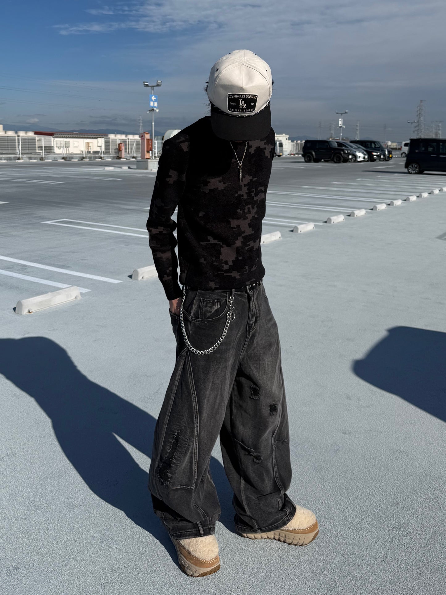 ユニークデザインニット DPB90149