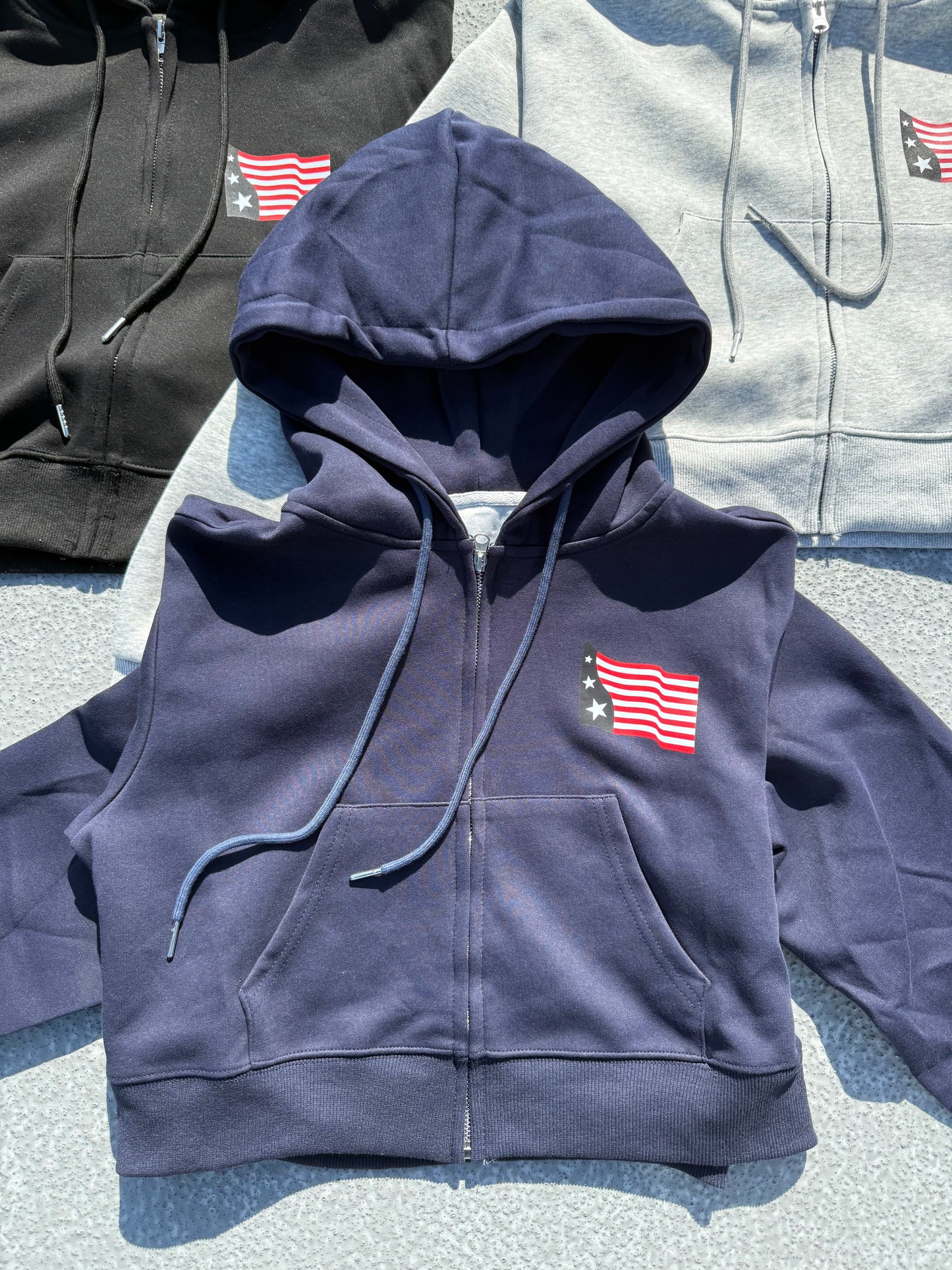 アメリカンプリントパーカー DPB73547