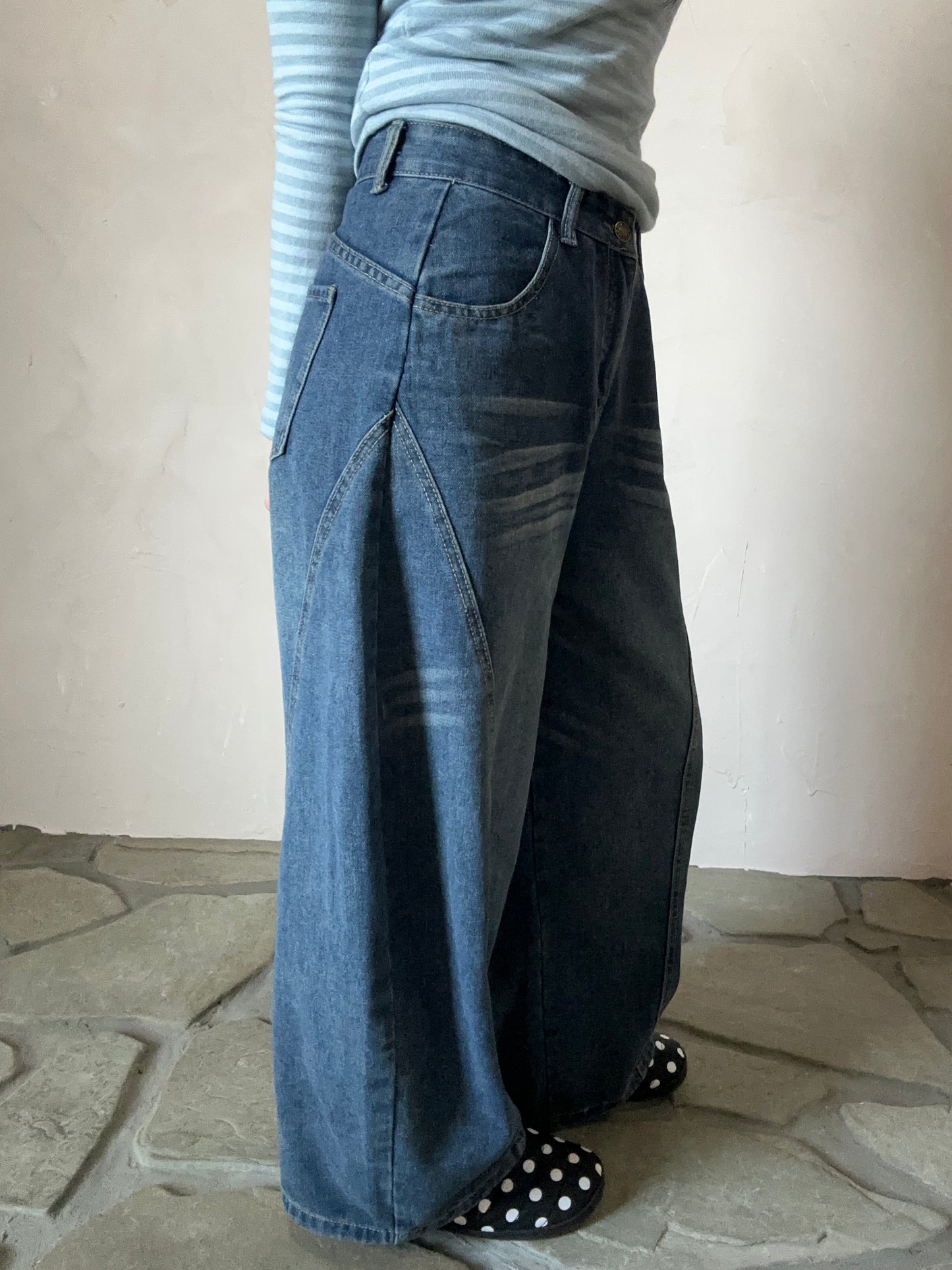 Aラインデニムパンツ DPB95067