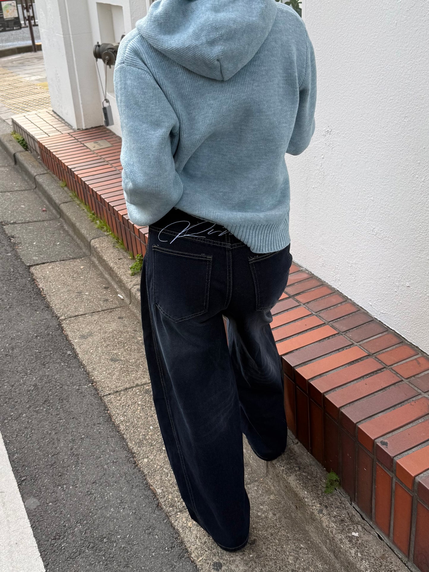 ダブルジップニットパーカー DPB93074