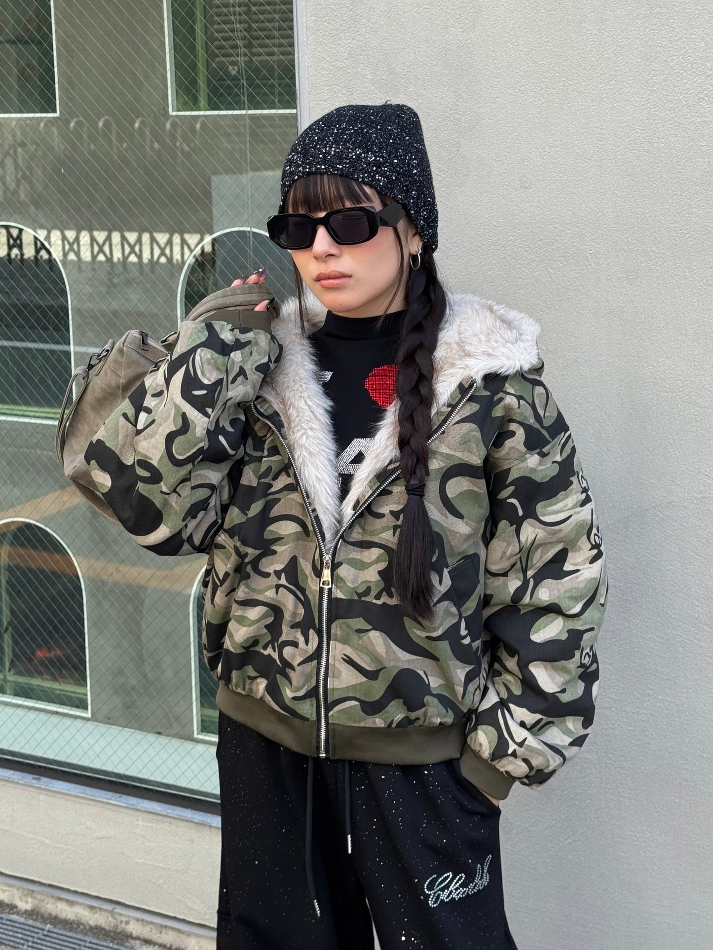 カモフラファーパーカー DPB86139