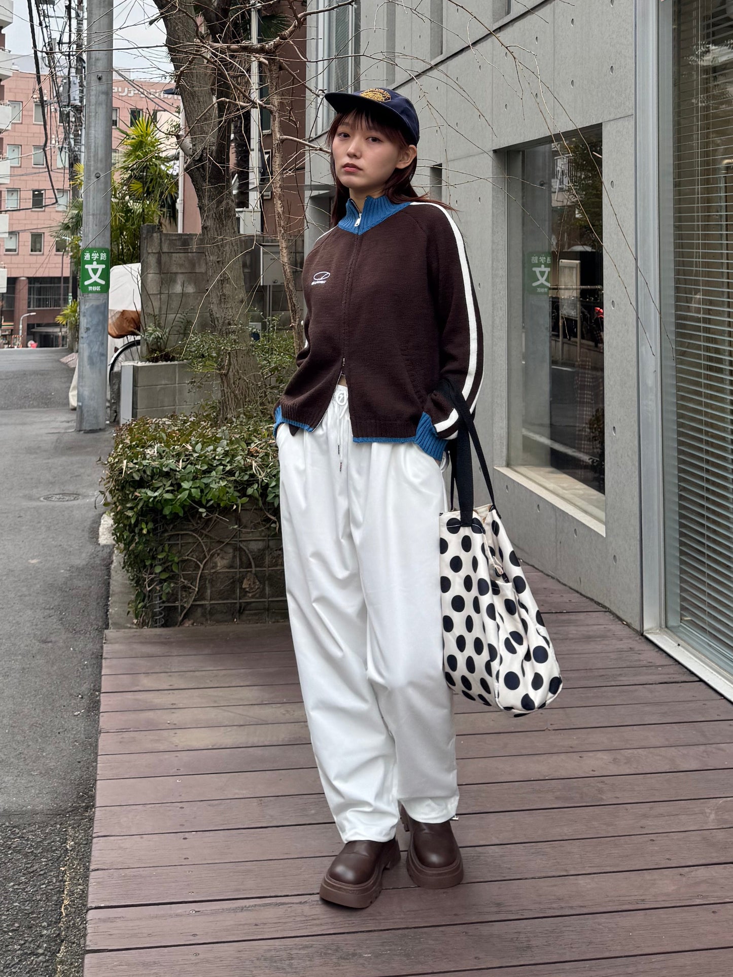 ハイネックダブルジップニット DPB91088