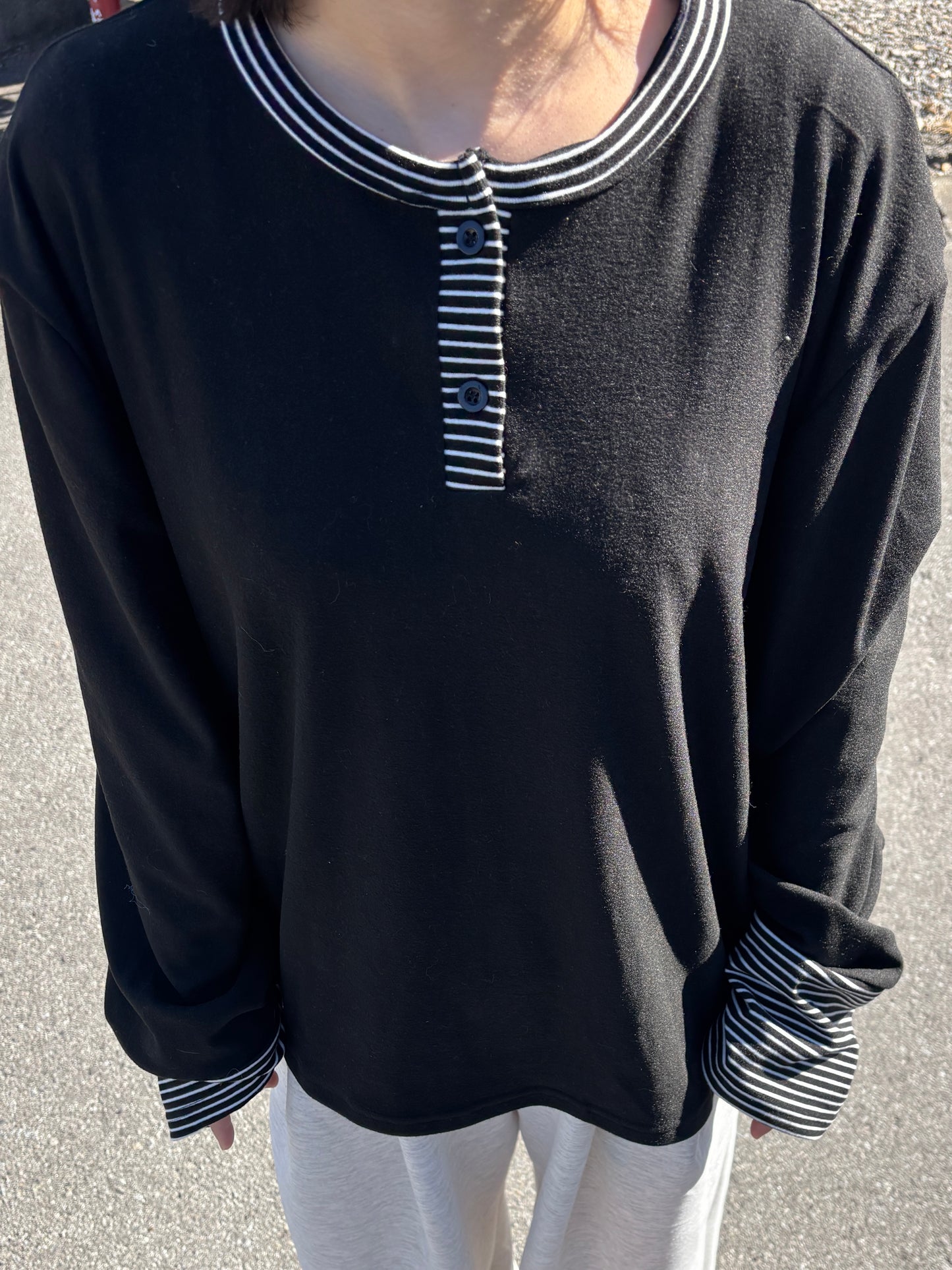 ヘンリーネックデザイントップス DPB84269