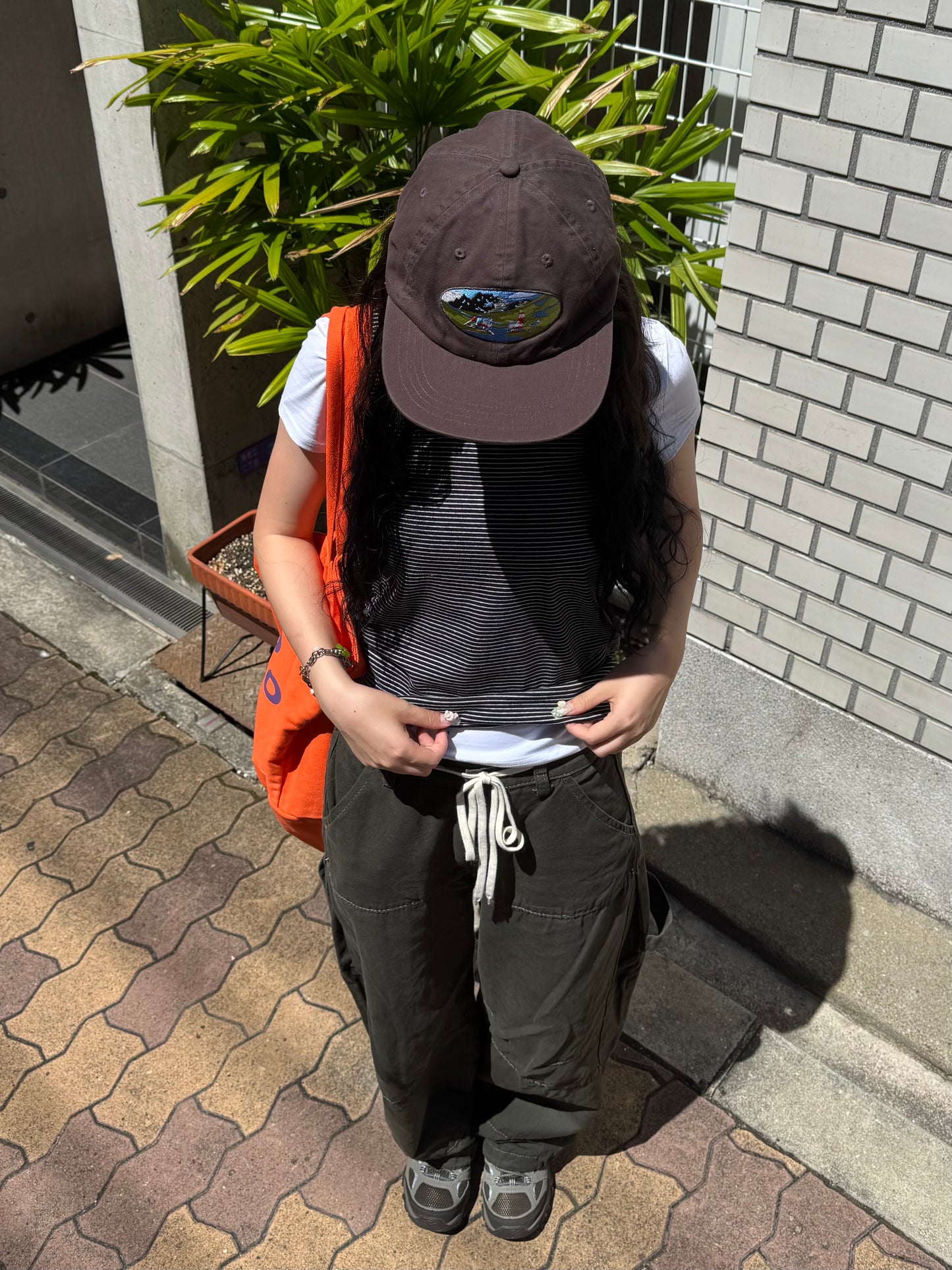 クルーネックボーダータンクトップ DPB85261
