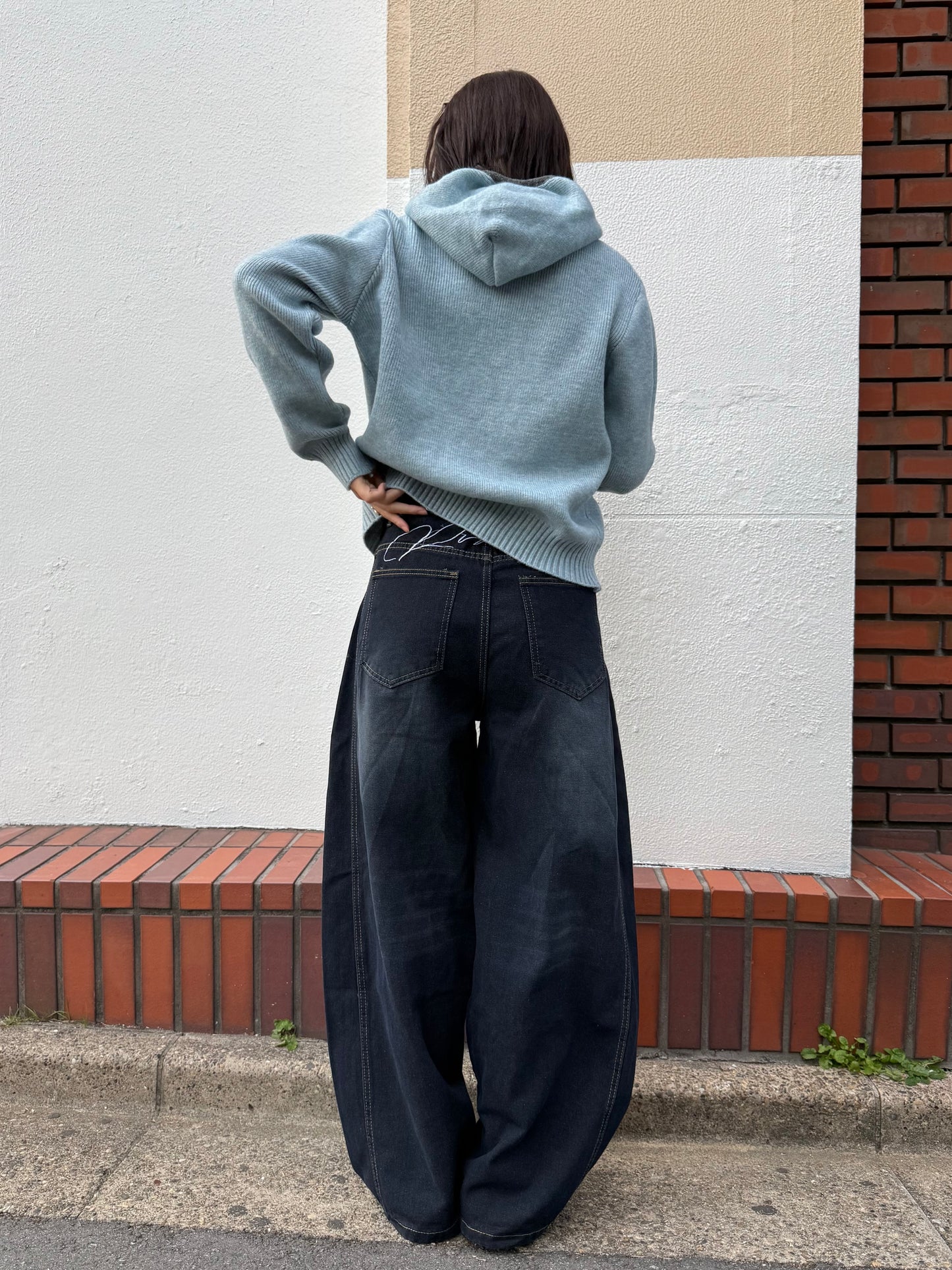 ダブルジップニットパーカー DPB93074