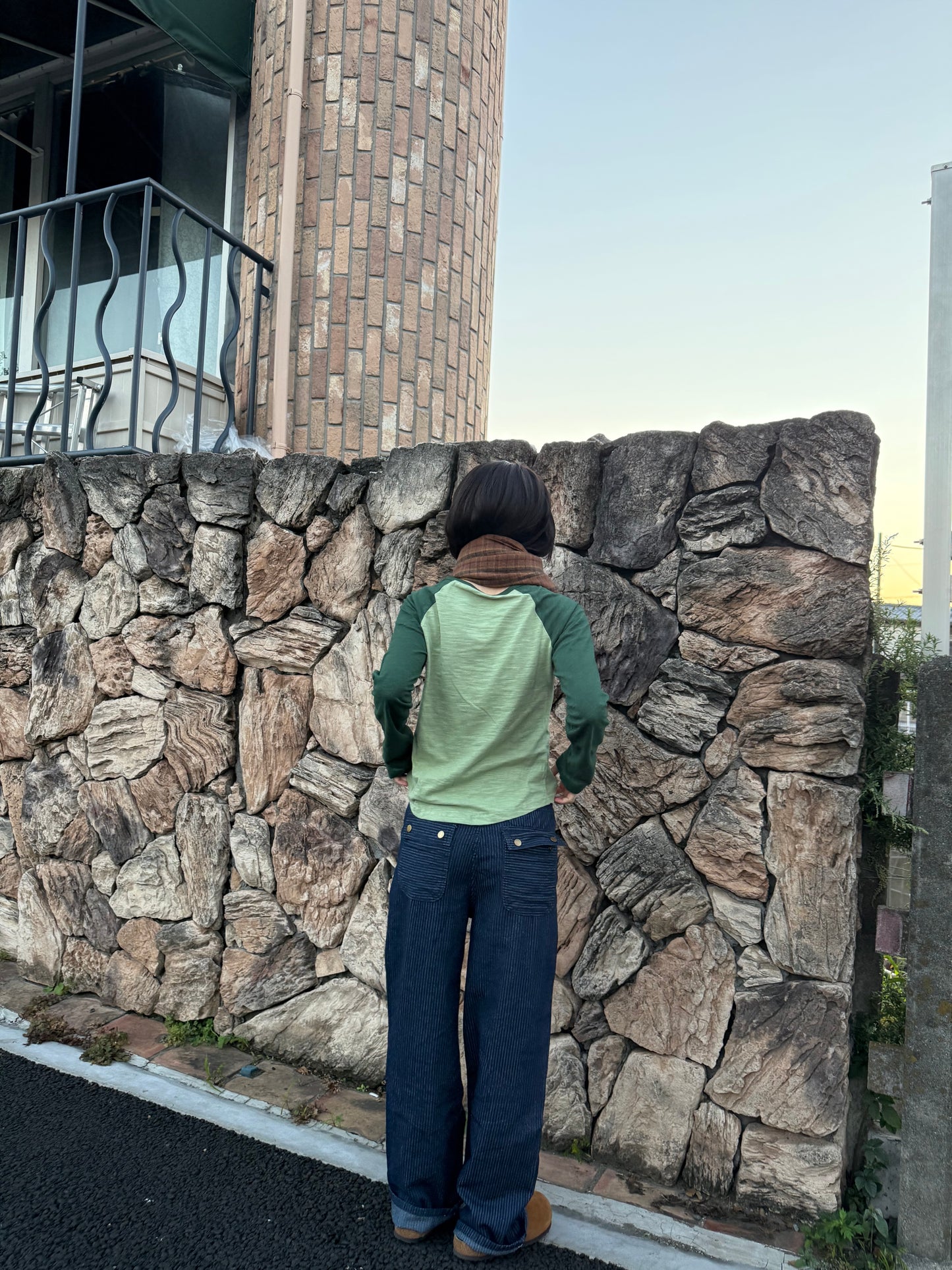 ストライプレトロデニムパンツ DPA43679