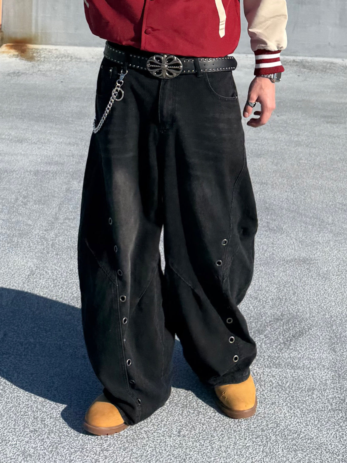 ラインホールデニムパンツ DPB90143