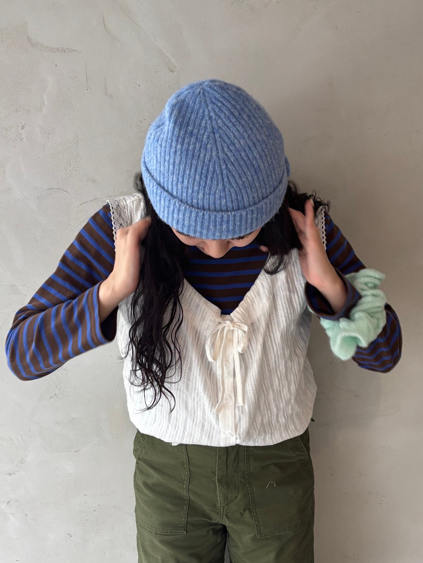 ノースリーブレースブラウス DPB84163