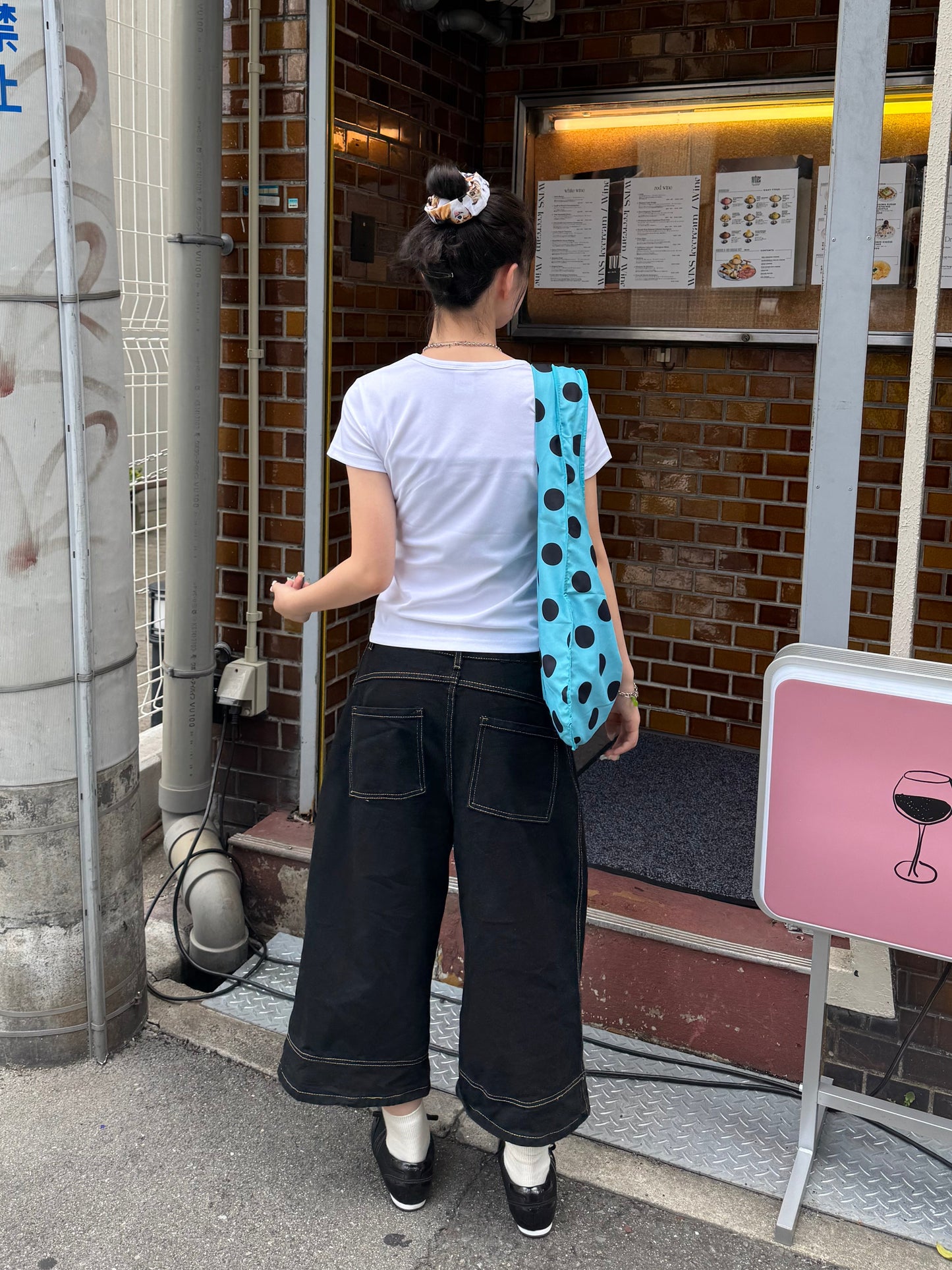 ステッチカーブラインハーフパンツ DPB85245