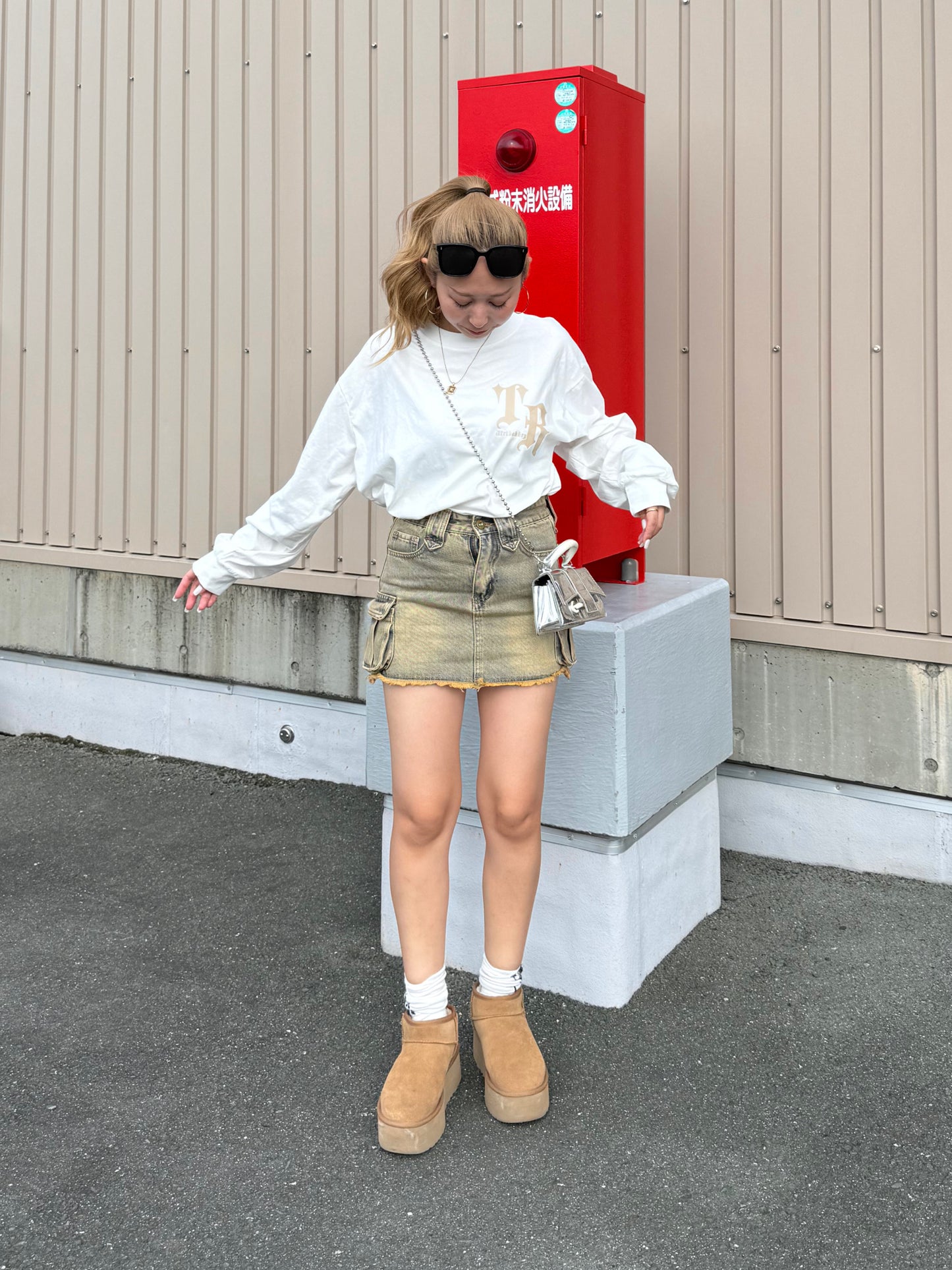 ビンテージミニデニムスカート DPB73496