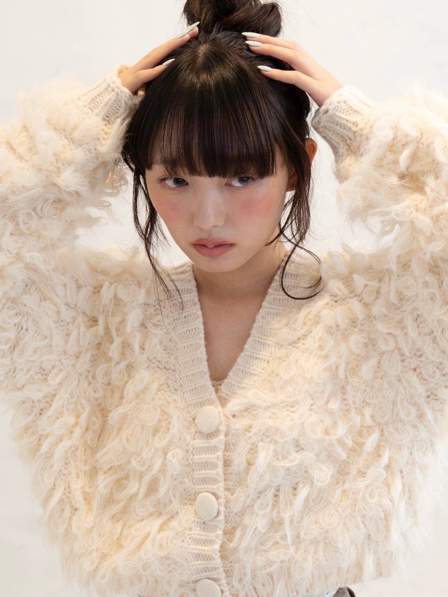 ループニットカーディガン DPC02006