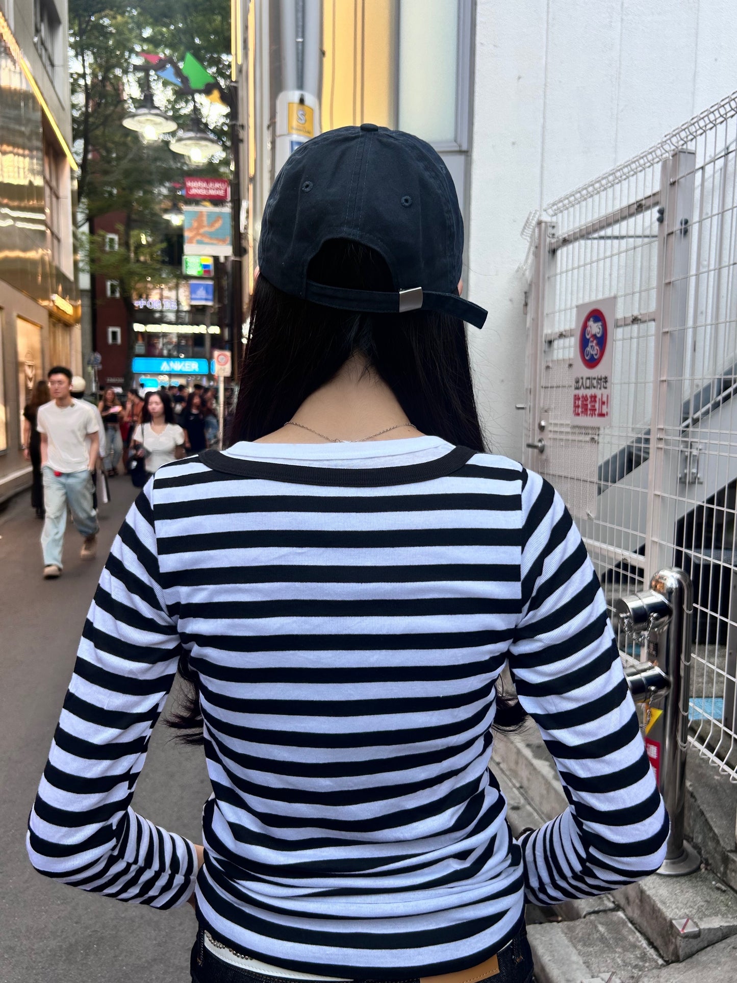 レイヤードライクボーダーTシャツ DPB92008