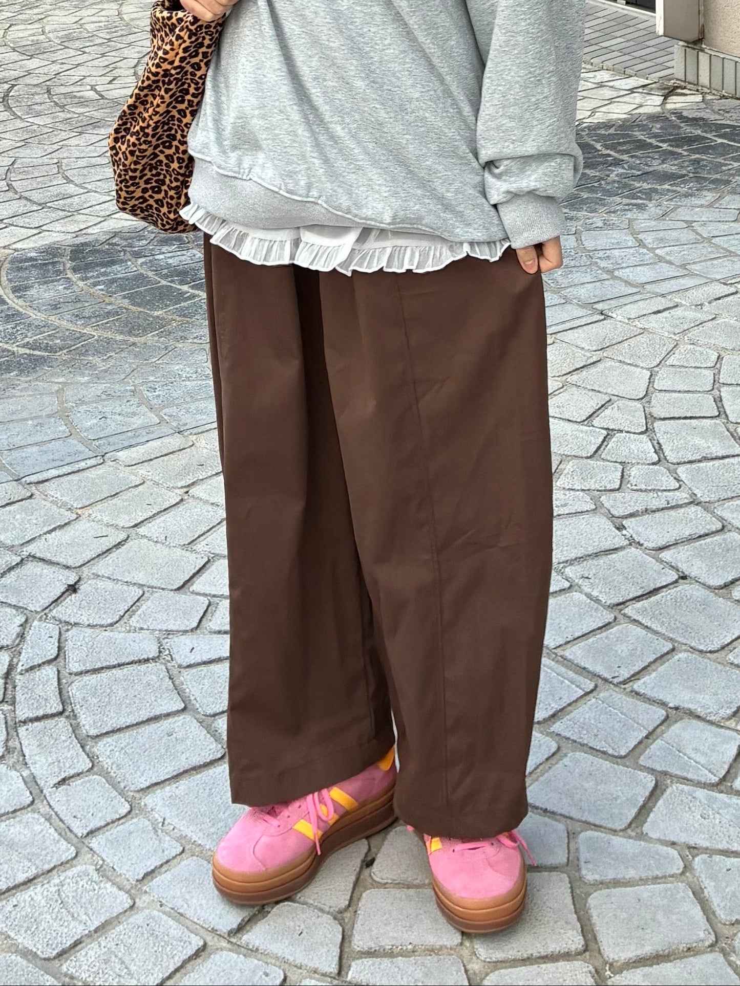 ブラウンバルーンパンツ DPA61448