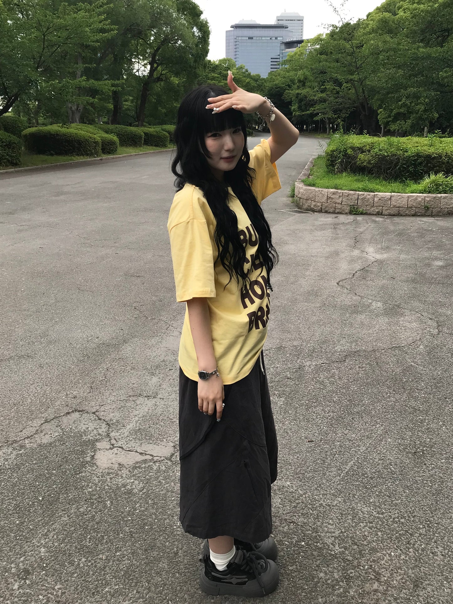 BUTTERレタリングTシャツ DPB85533