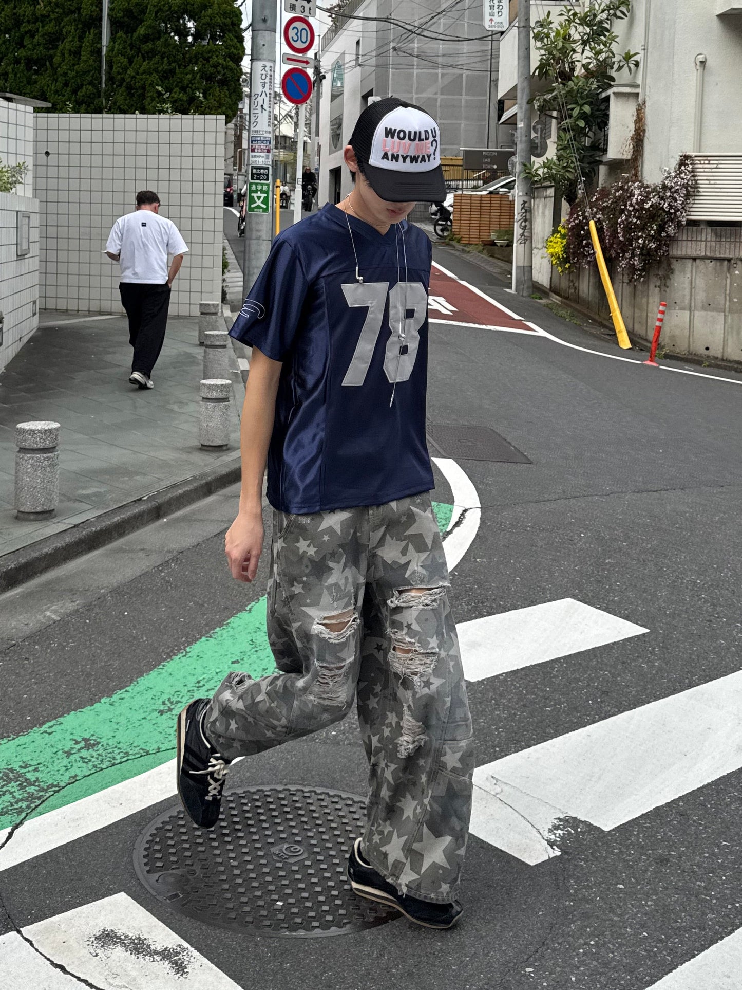 スターダメージデニムパンツ DPC05033