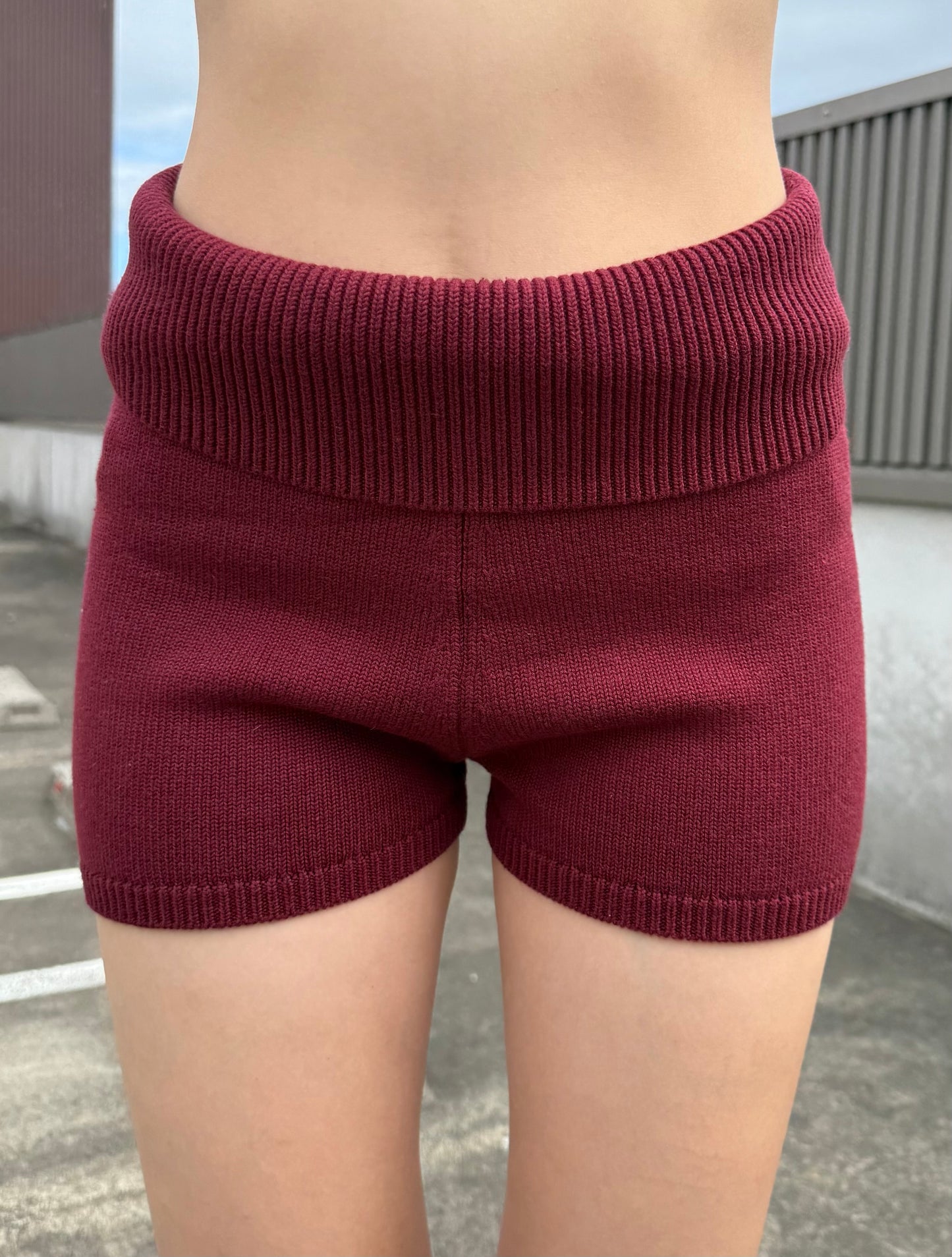 ウエストデザインニットパンツ DPB73506