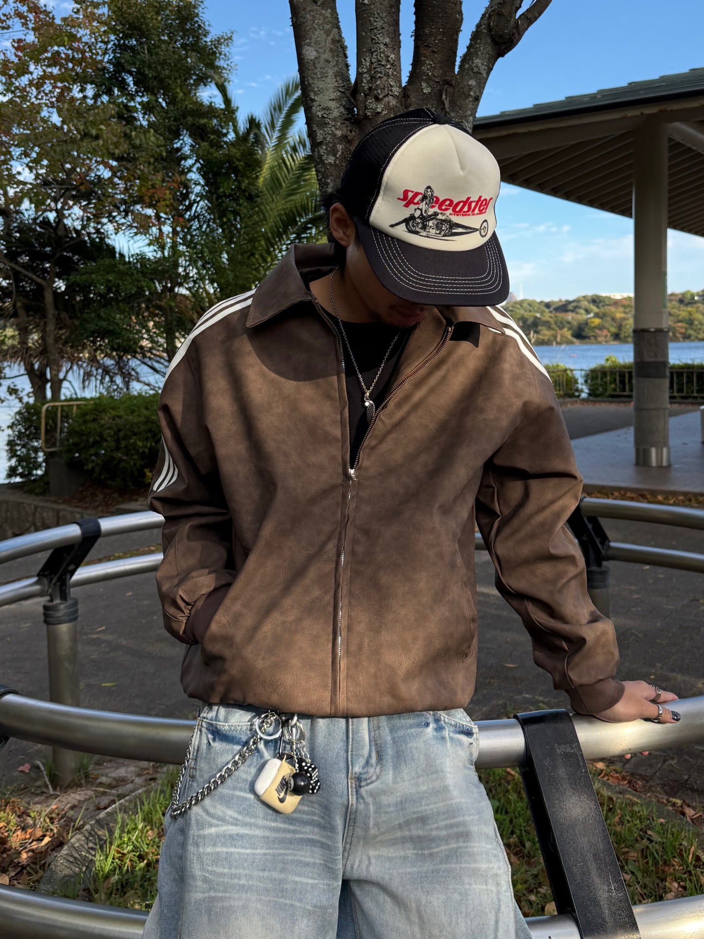 ブラウンラインジャケット DPB90078