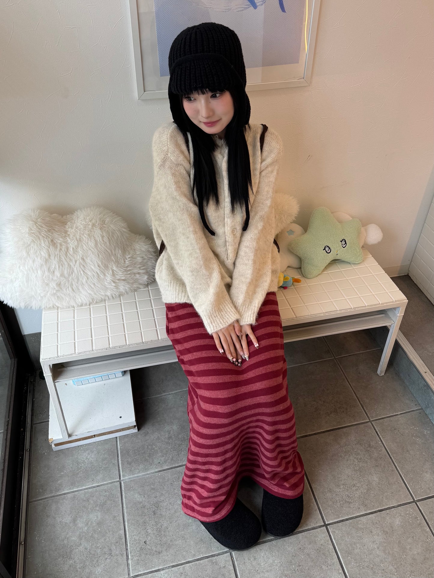 ヘンリーネックニット DPB85394