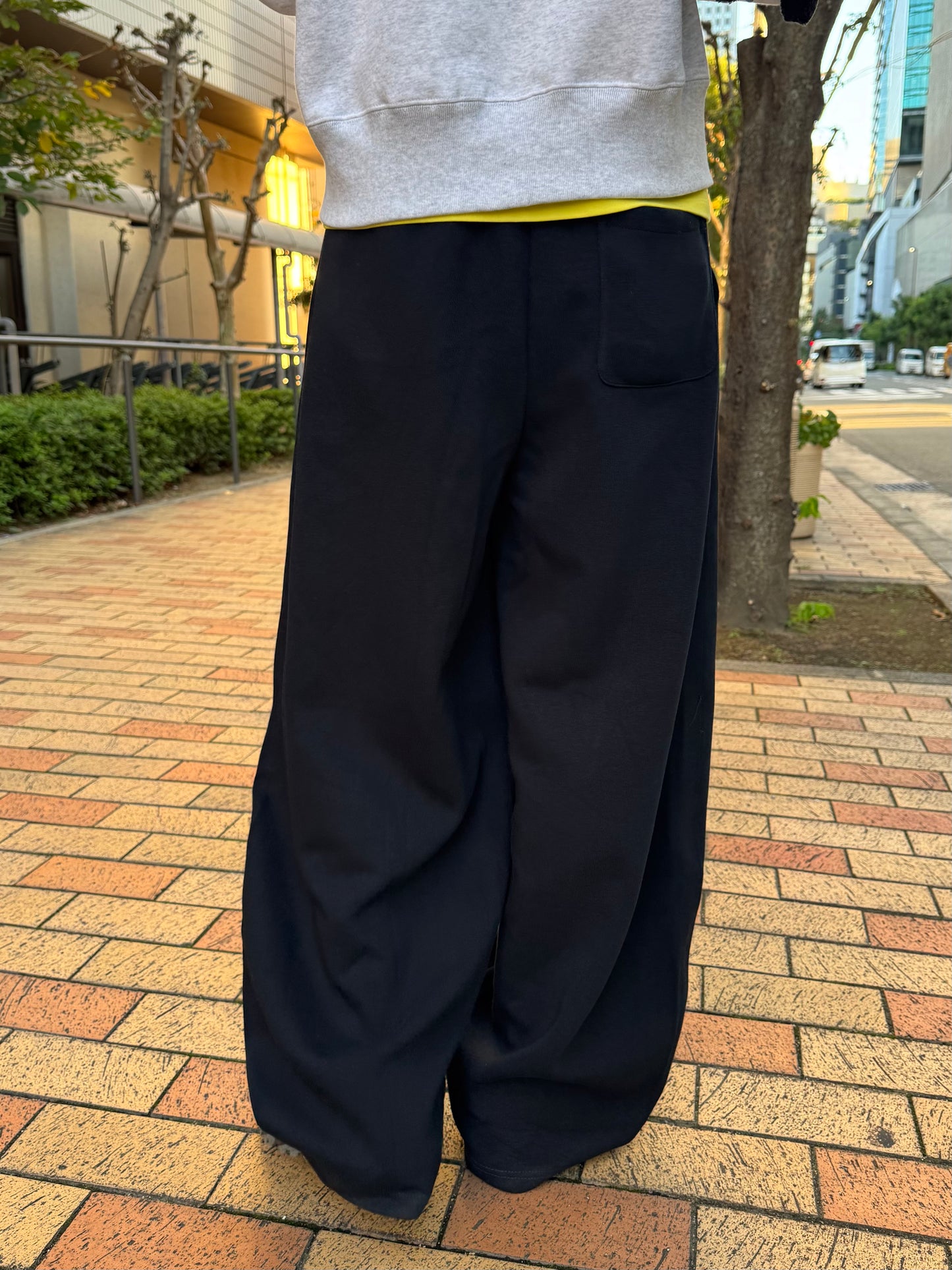 ニットベルトバルーンスウェットパンツ DPB85360