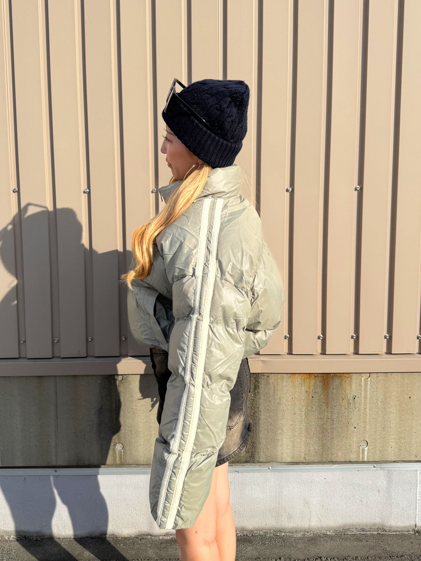 ラインショートダウンジャケット DPB73541